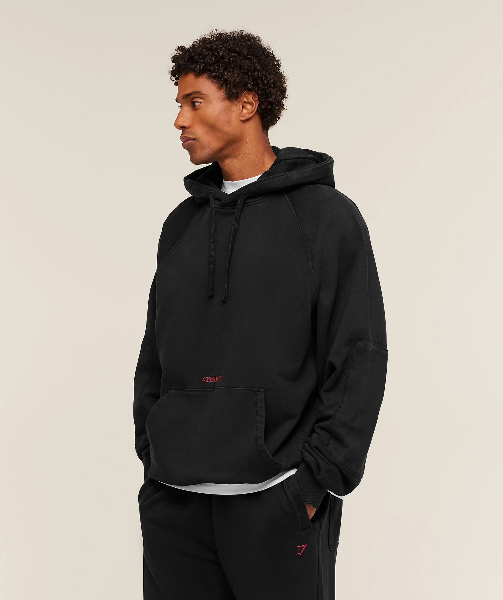 Gymshark Premium Heavyweight Hoodie - Black - Image 3