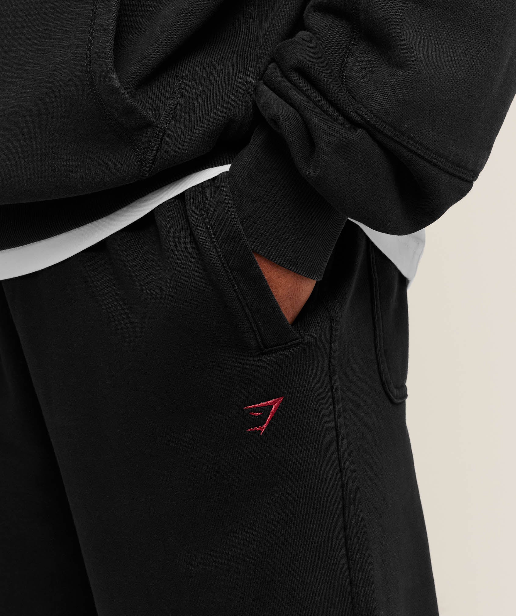 Gymshark Premium Heavyweight Jogger - Black - Image 5