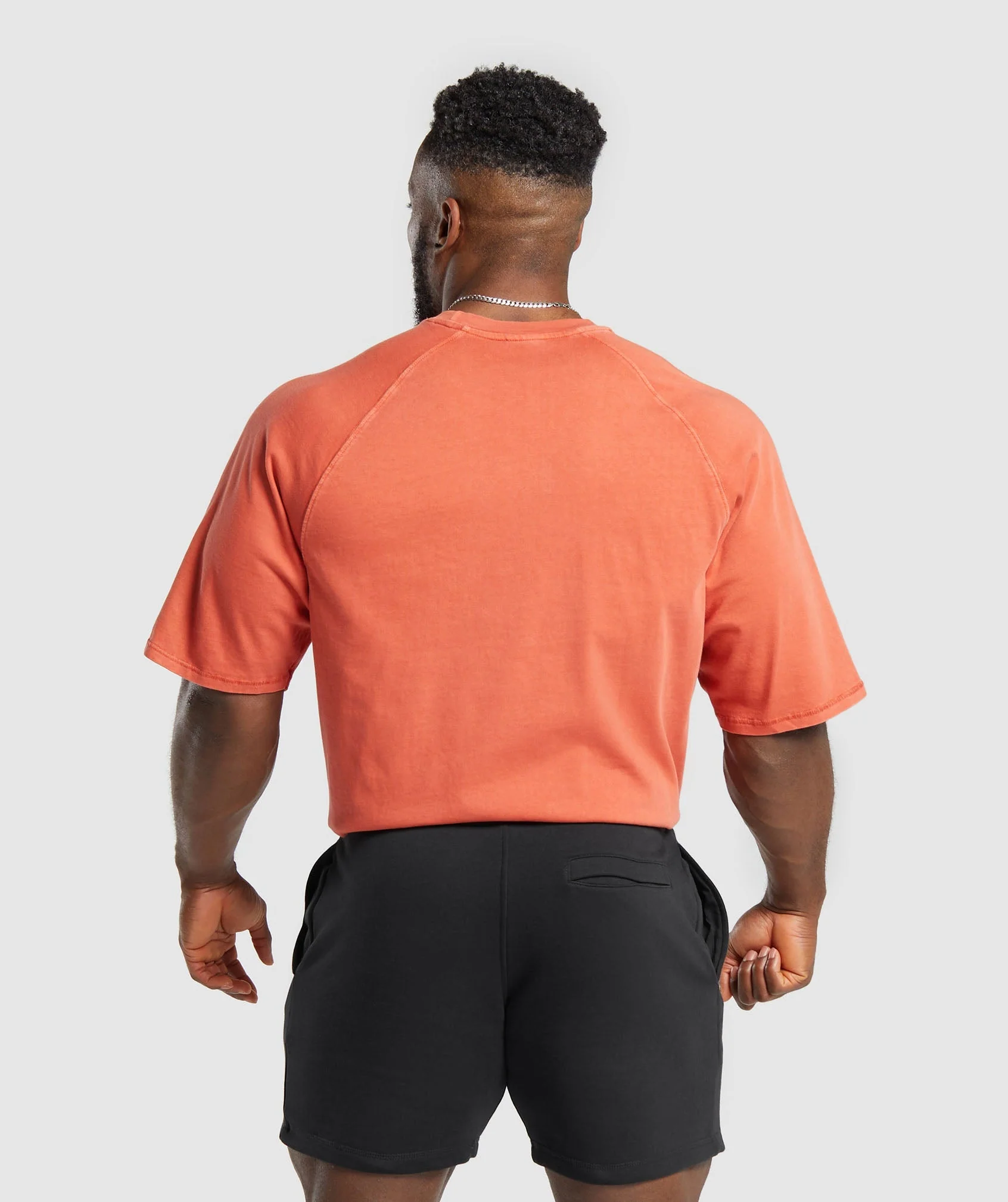 Gymshark Premium Legacy T-Shirt - Muted Orange - Image 2