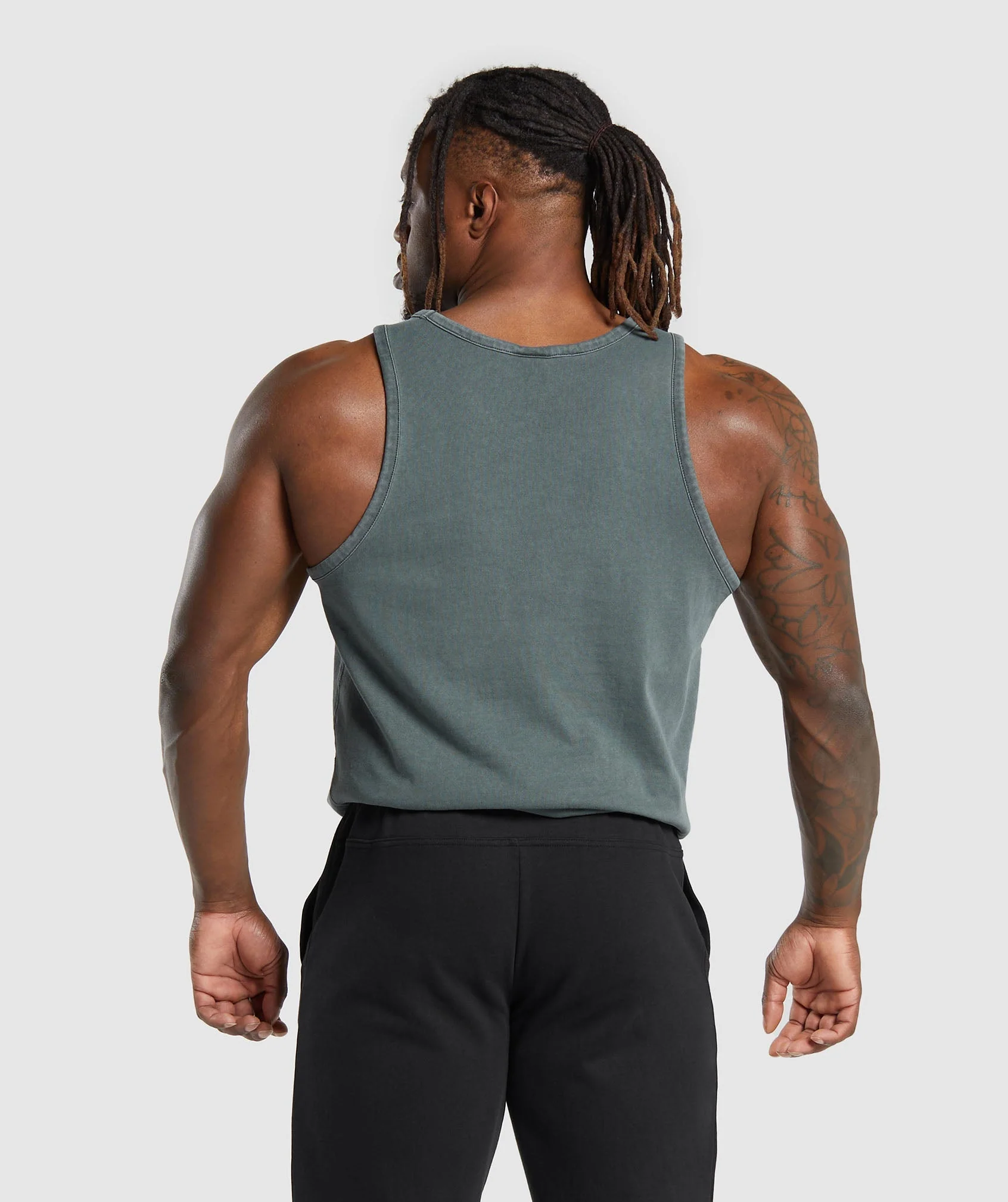 Gymshark Premium Legacy Tank - Cargo Teal - Image 2