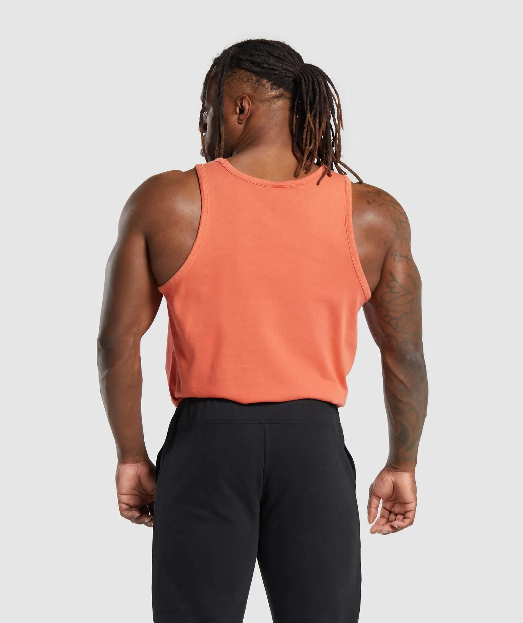 Gymshark Premium Legacy Tank - Muted Orange - Image 2