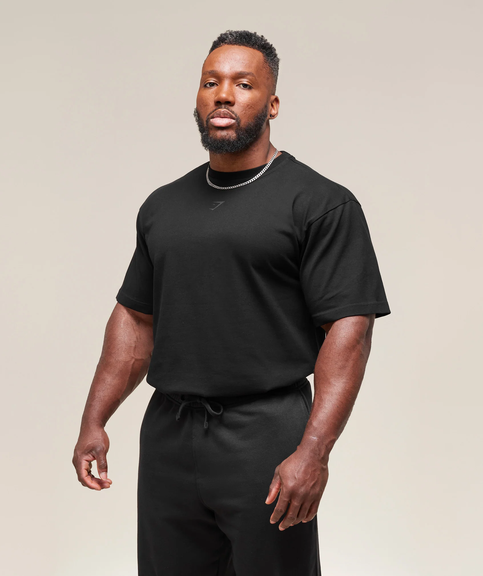 Gymshark Premium Power T Shirt - Black - Image 2