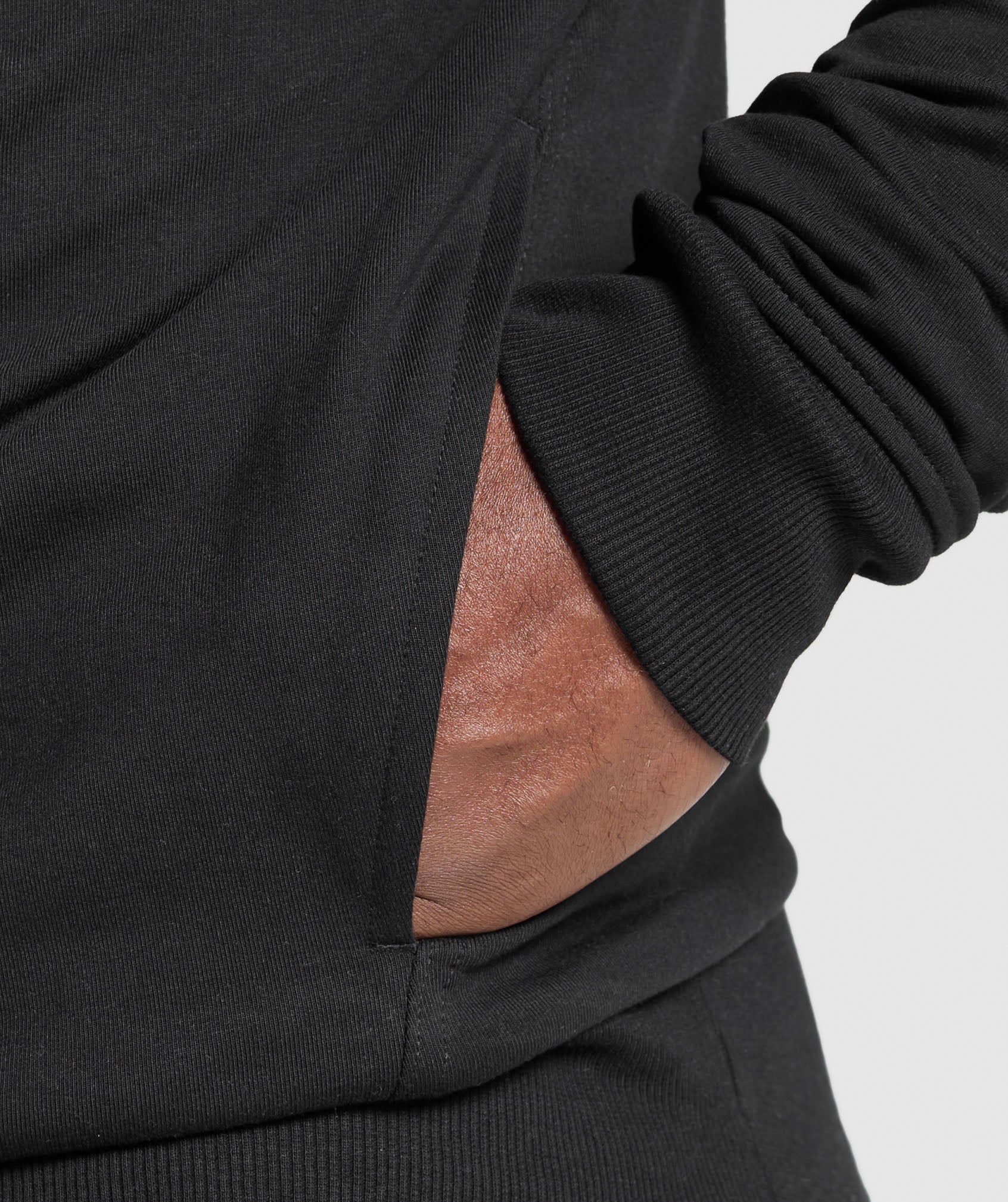 Gymshark Prime Hoodie - Black/Vivid Red - Image 6
