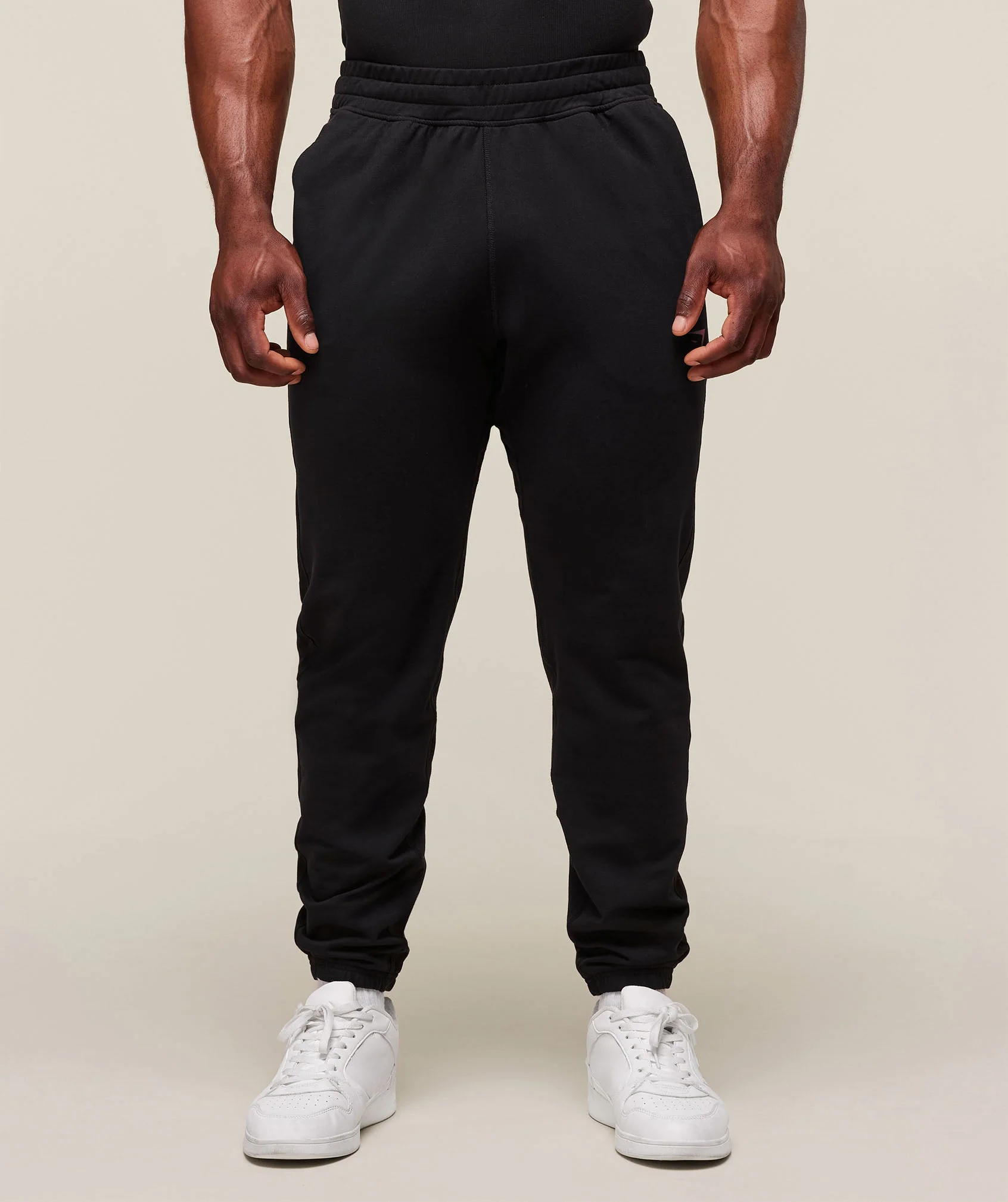 Gymshark Prime Joggers - Black/Vivid Red - Image 3