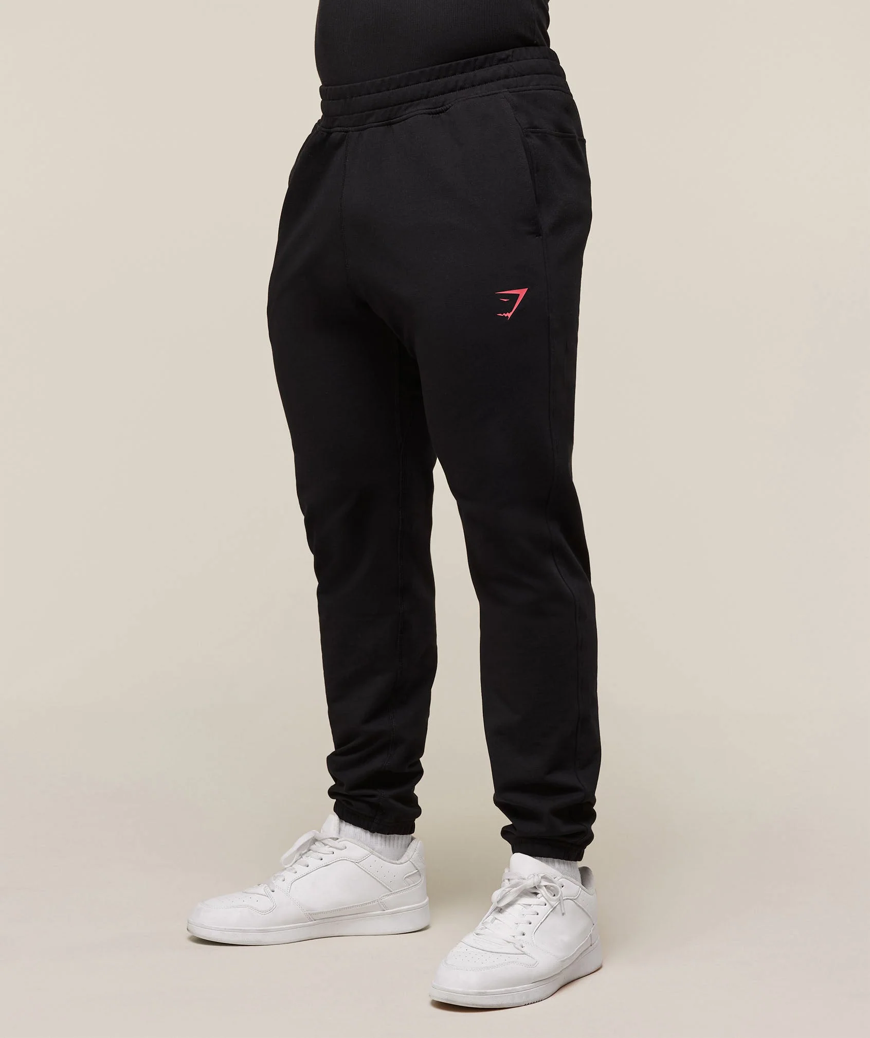 Gymshark Prime Joggers - Black/Vivid Red - Image 4