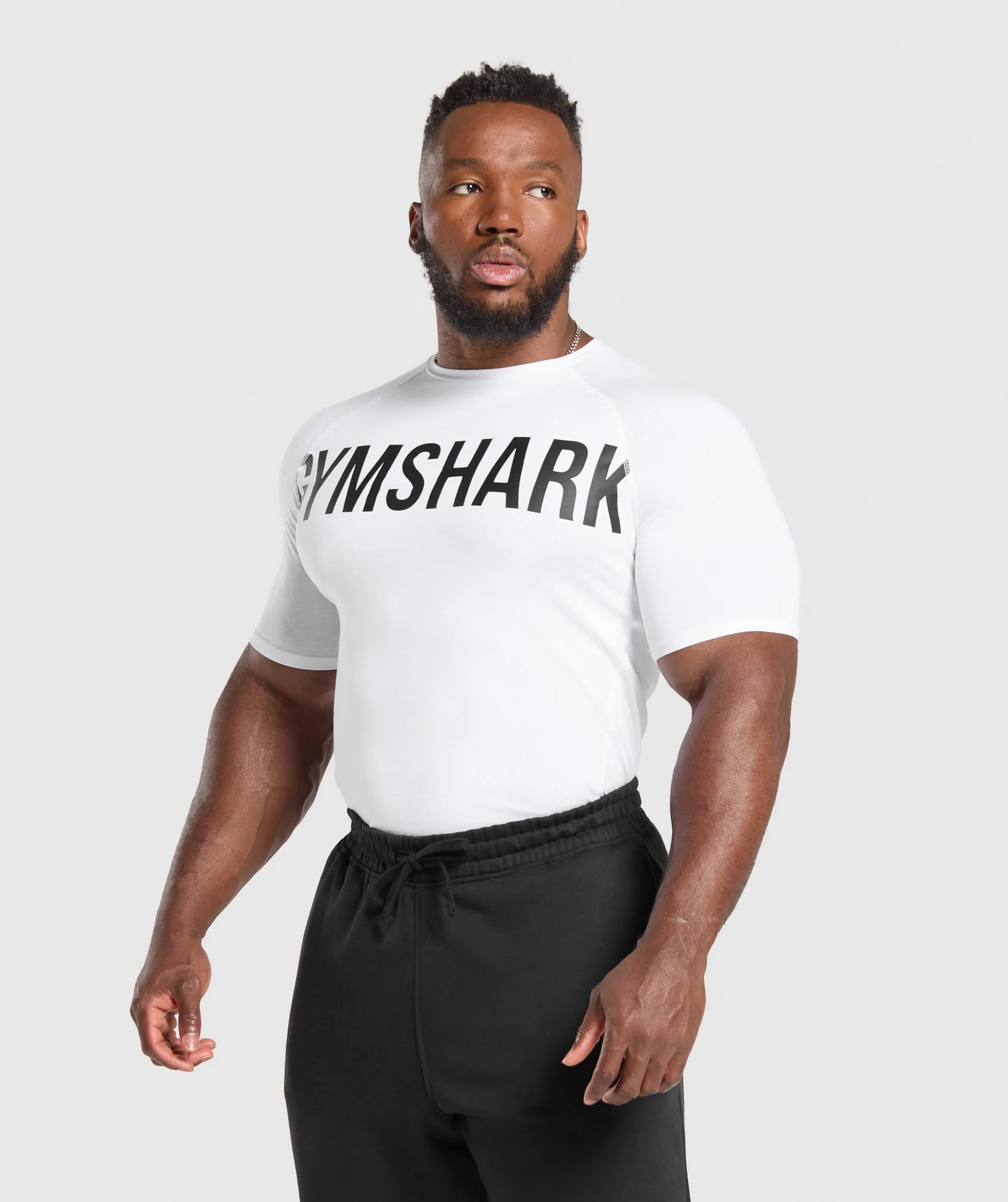Gymshark Prime T-Shirt - White - Image 3