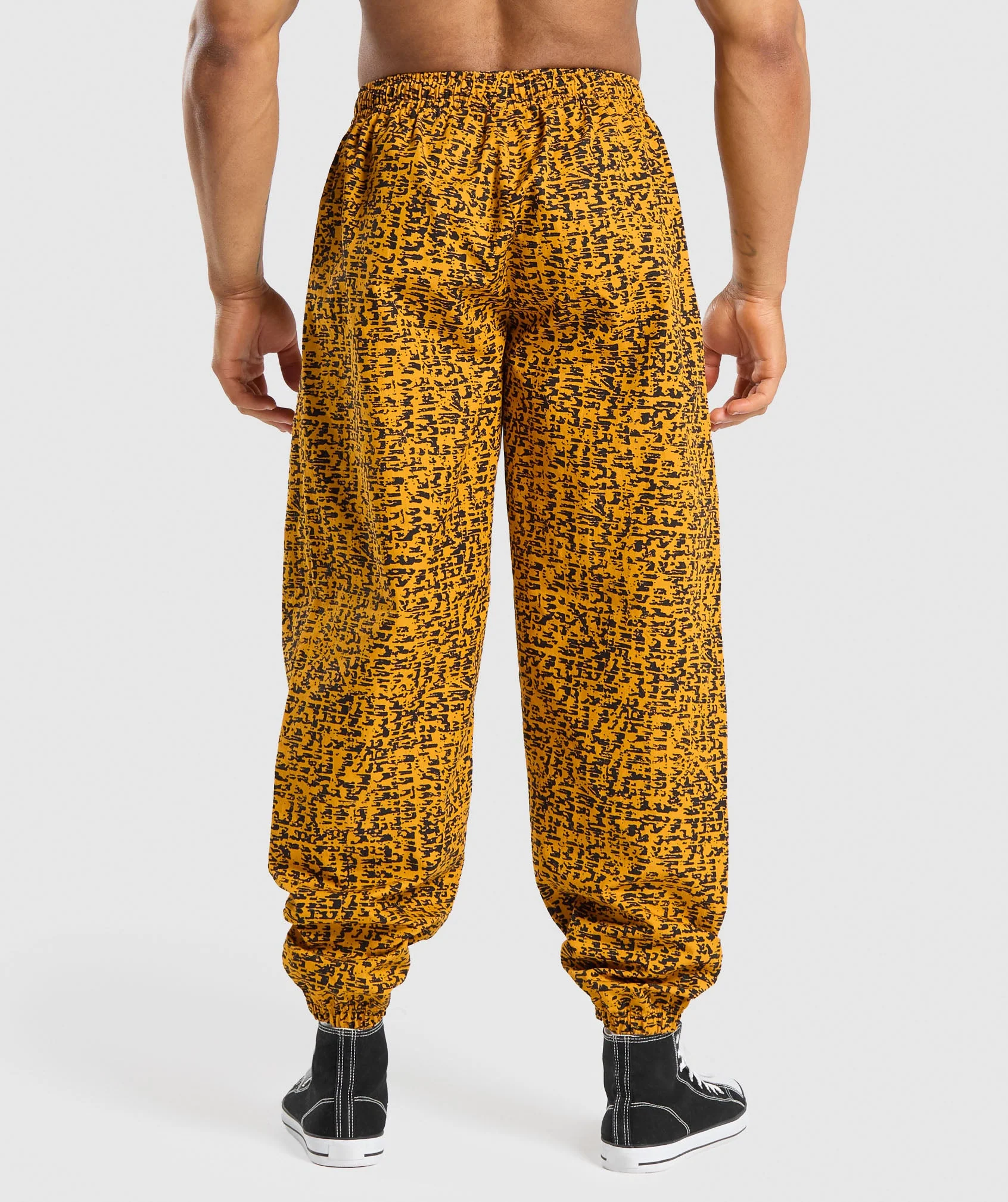 Gymshark Printed Pumper Pants - Burnt Yellow - Image 2