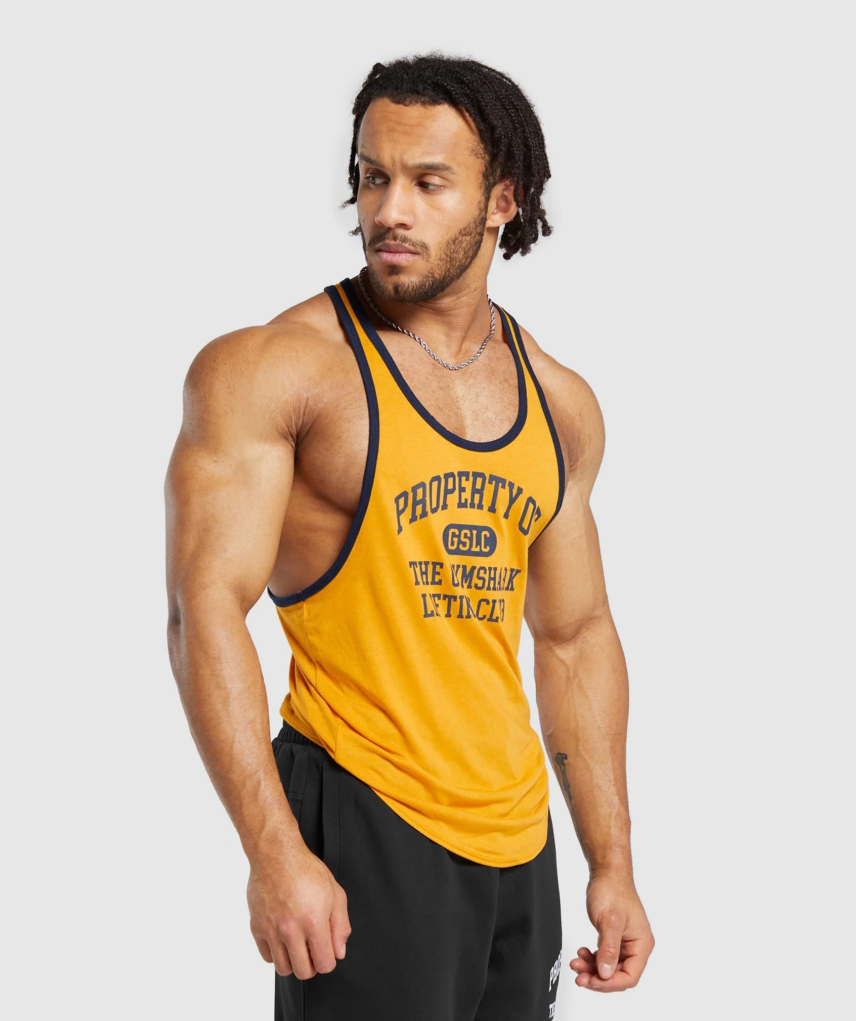 Gymshark Property Of Stringer - Burnt Yellow - Image 3