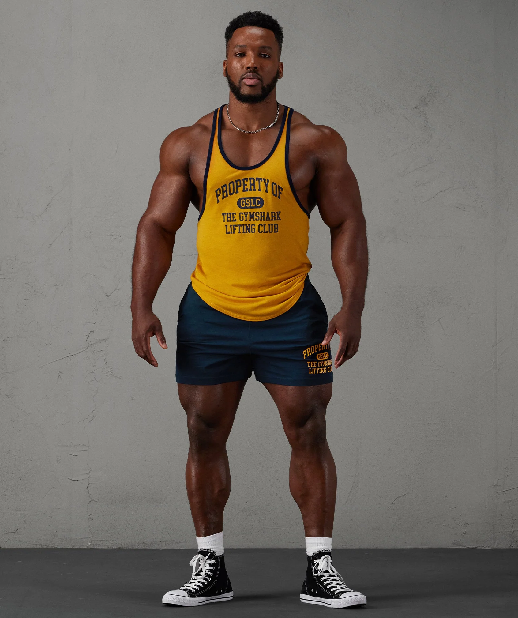 Gymshark Property Of Stringer - Burnt Yellow - Image 4
