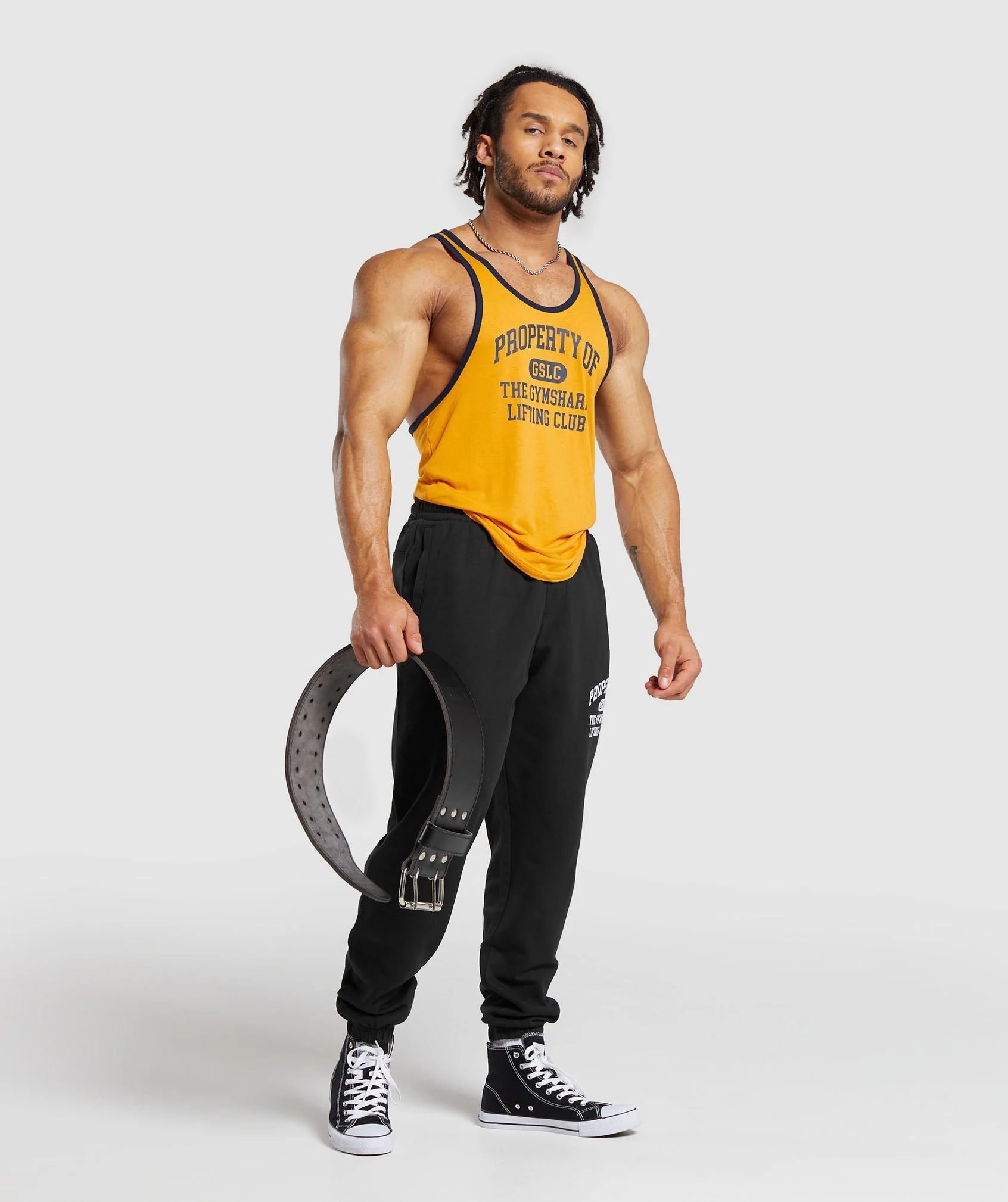 Gymshark Property Of Stringer - Burnt Yellow - Image 6