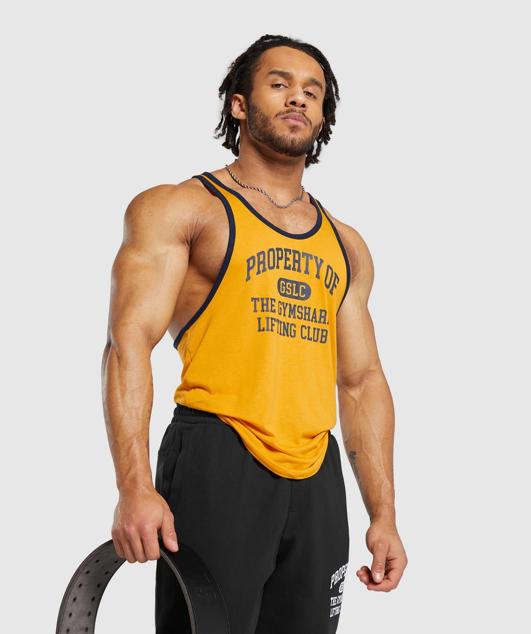 Gymshark Property Of Stringer - Burnt Yellow - Image 8