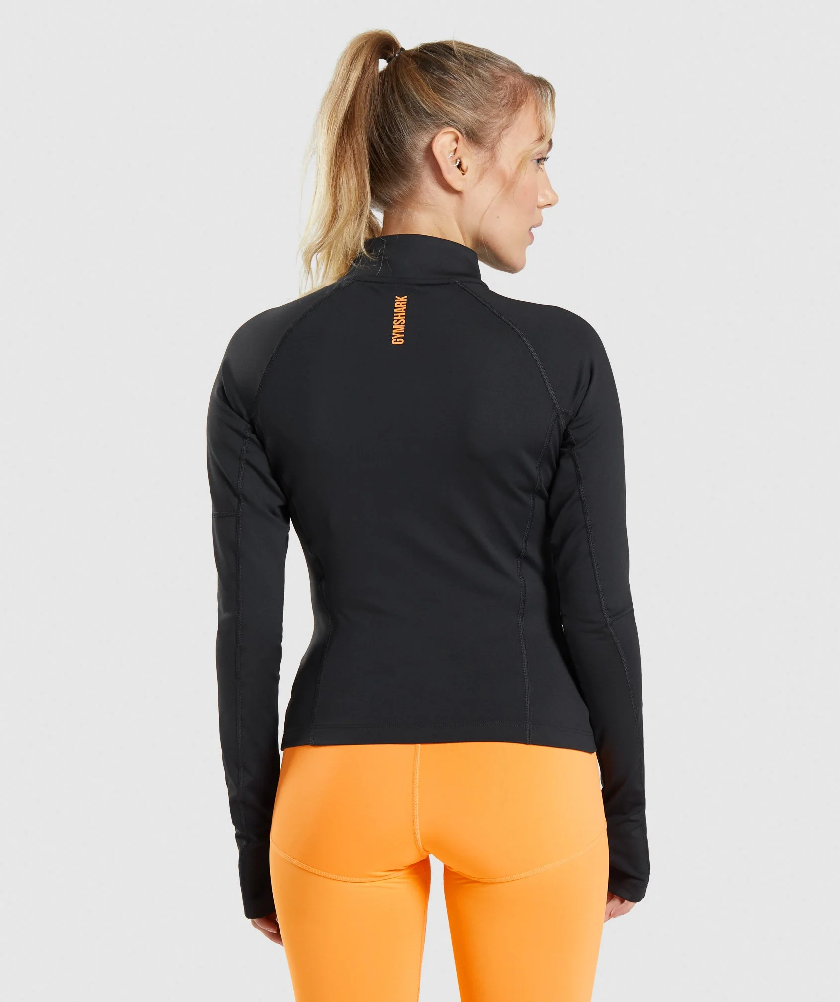 Gymshark Pulse 1/4 Zip - Black - Image 2