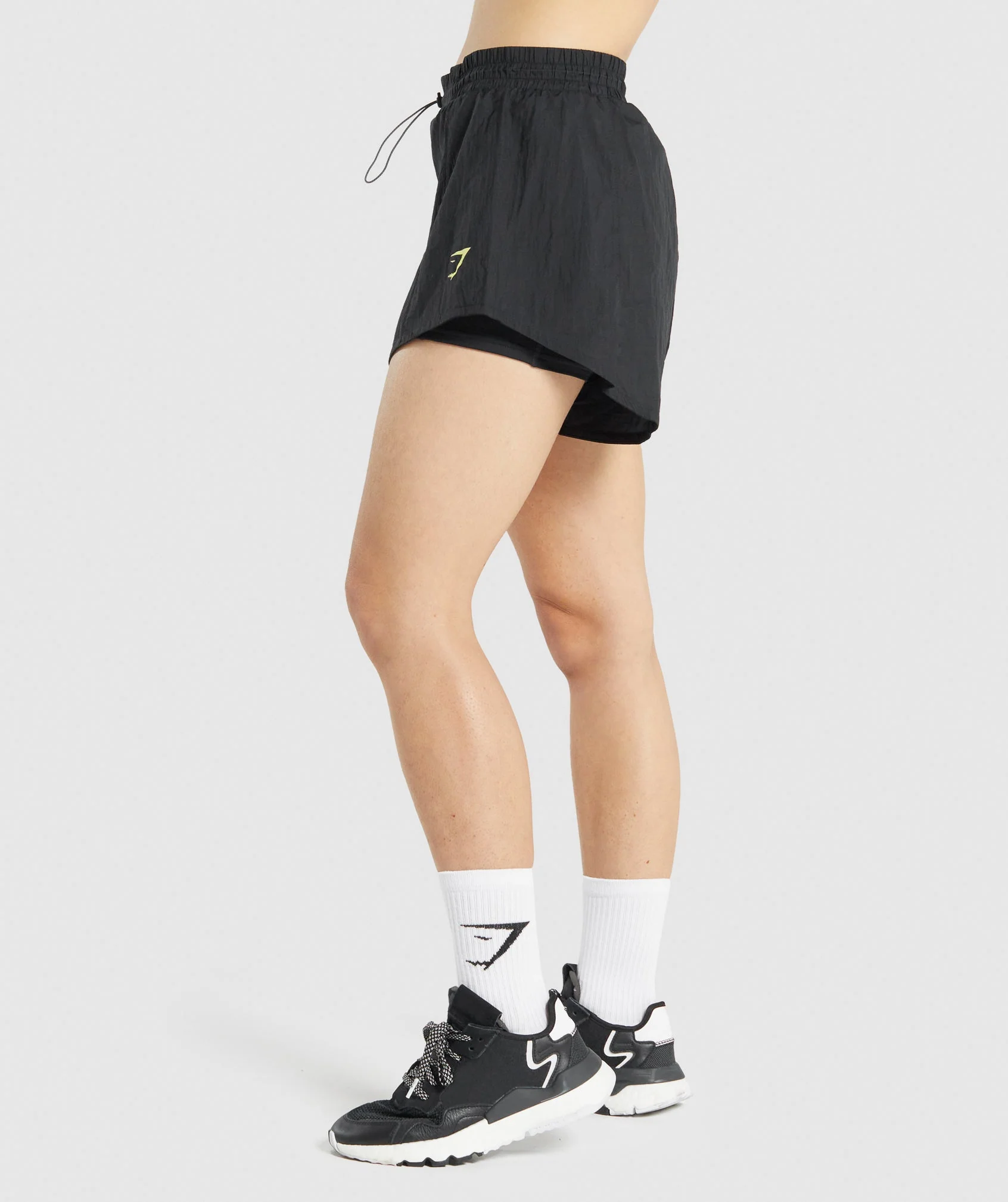 Gymshark Pulse 2 In 1 Shorts - Black - Image 3