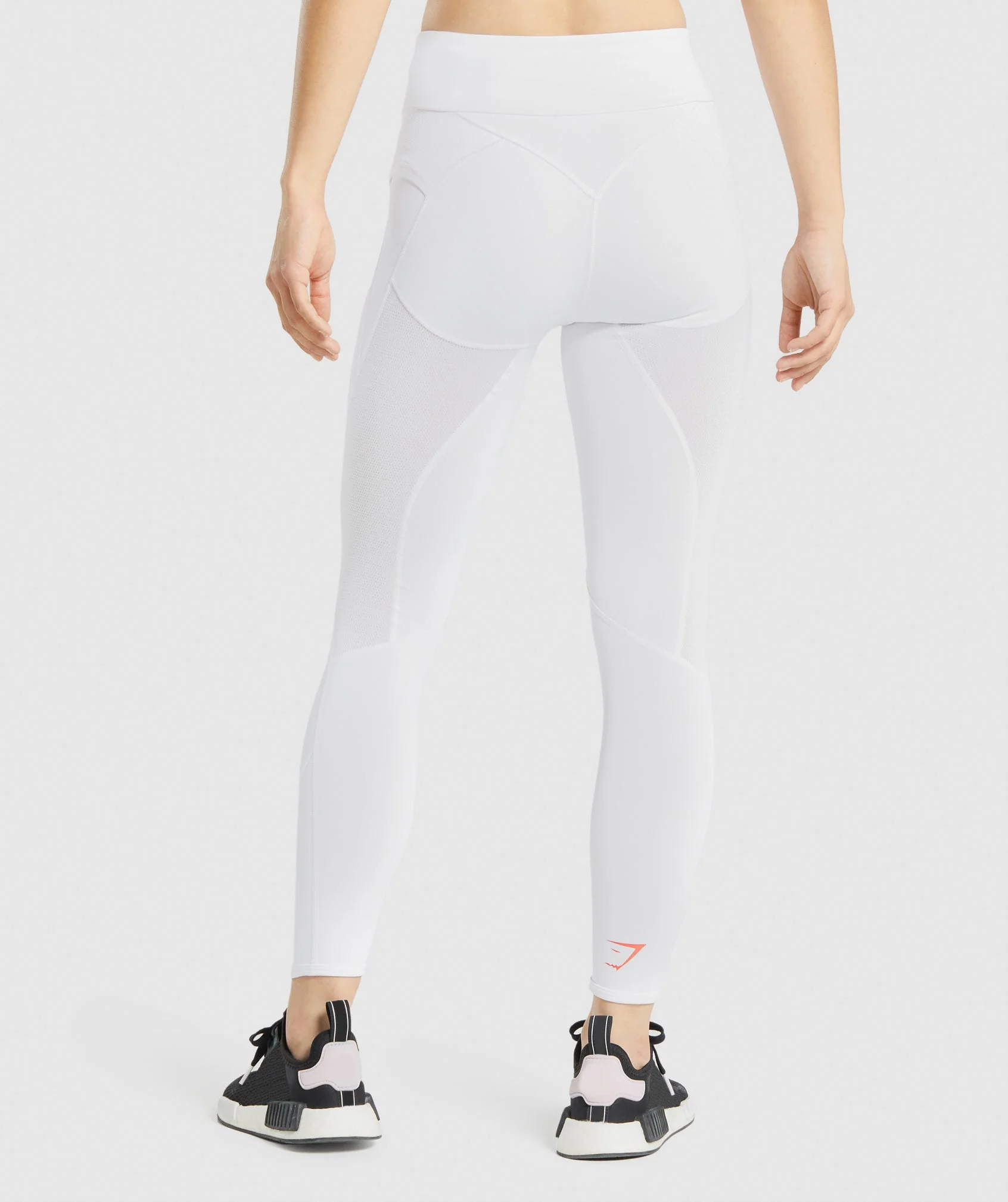 Gymshark Pulse Leggings - White - Image 2