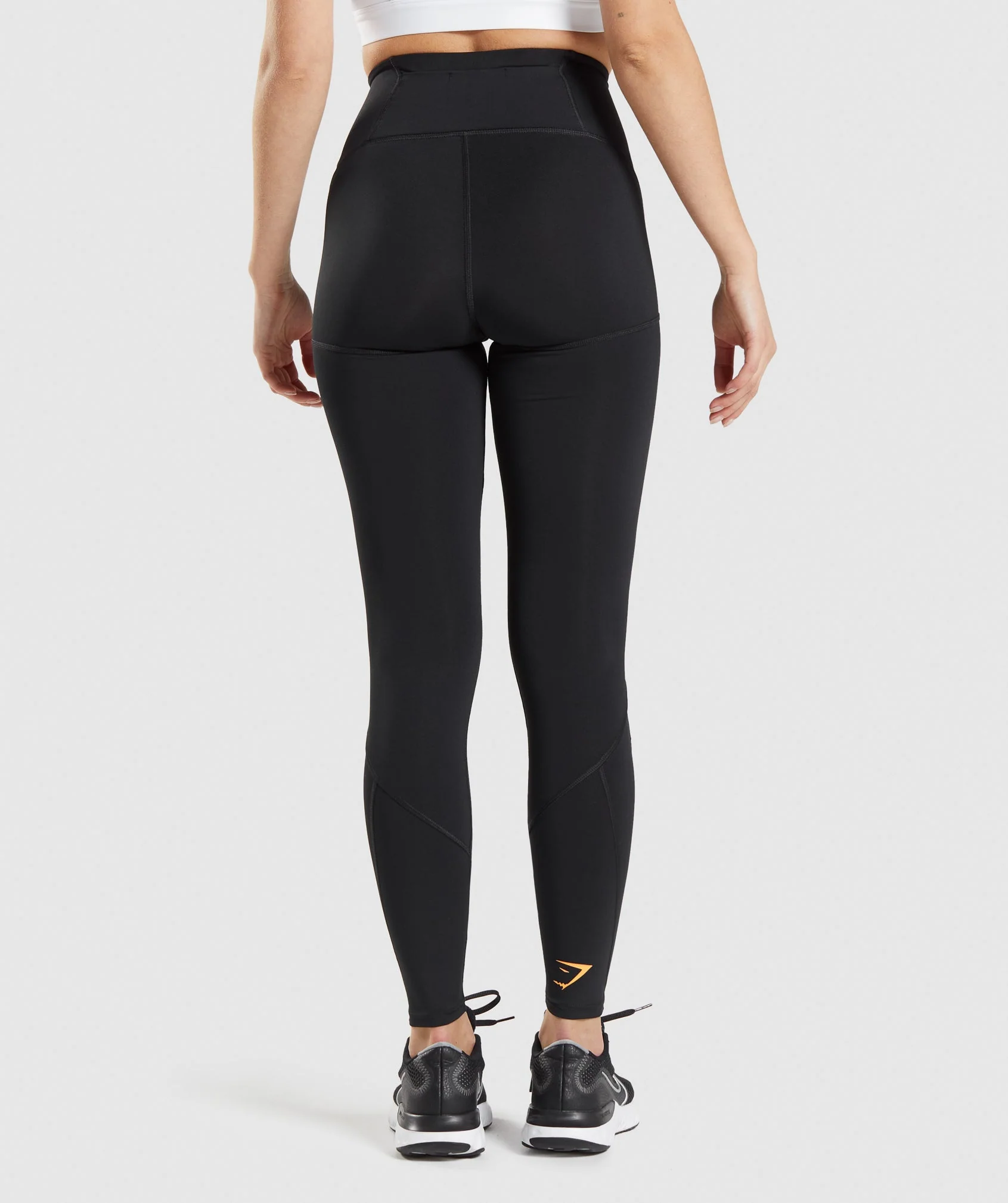 Gymshark Pulse Mesh Leggings - Black - Image 2