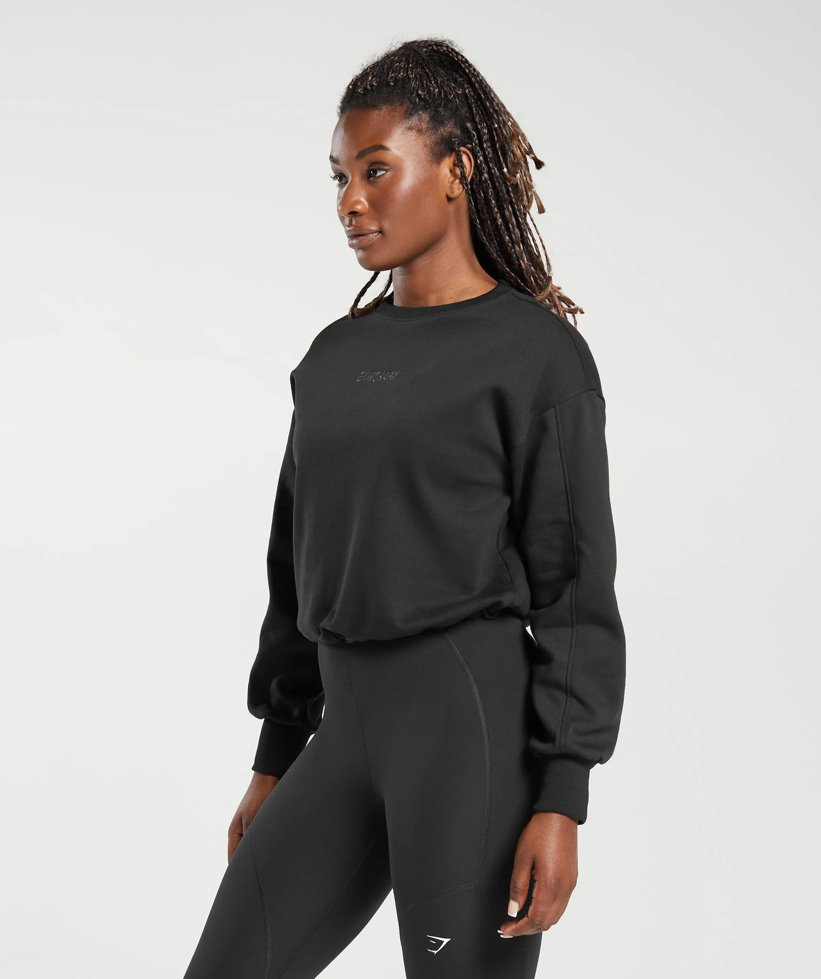 Gymshark Pulse Pullover - Black - Image 3