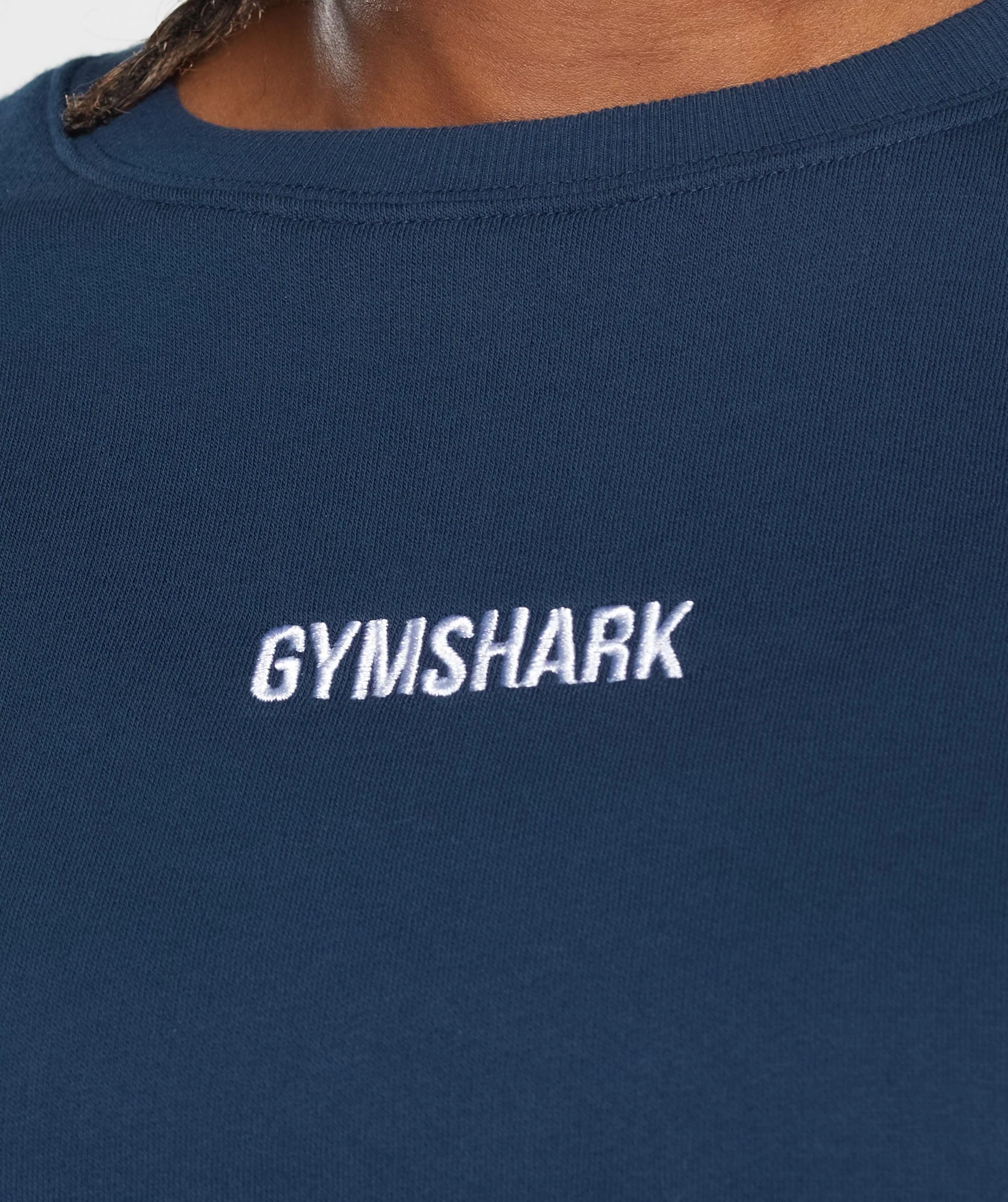 Gymshark Pulse Pullover - Navy - Image 5