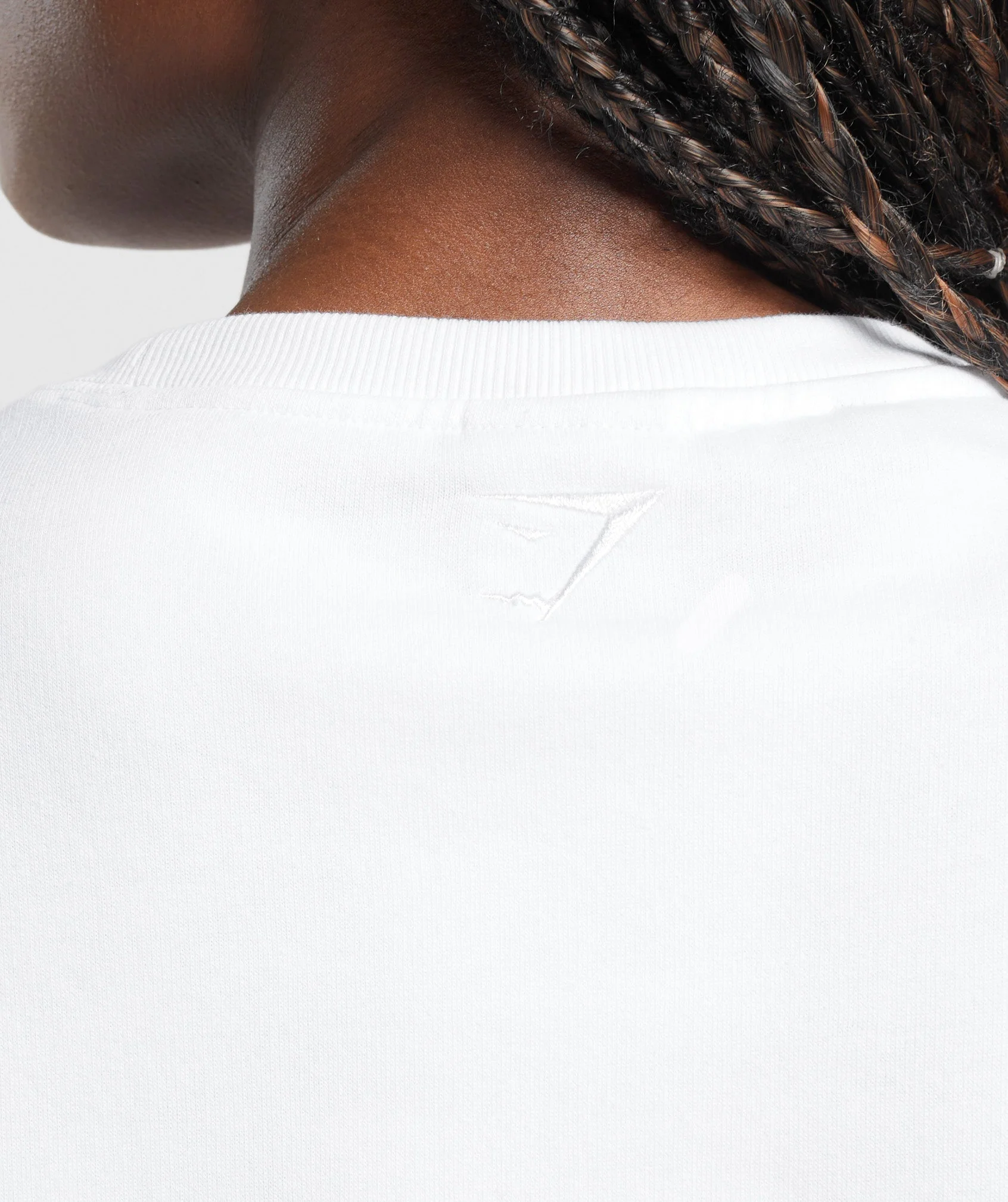 Gymshark Pulse Pullover - White - Image 3
