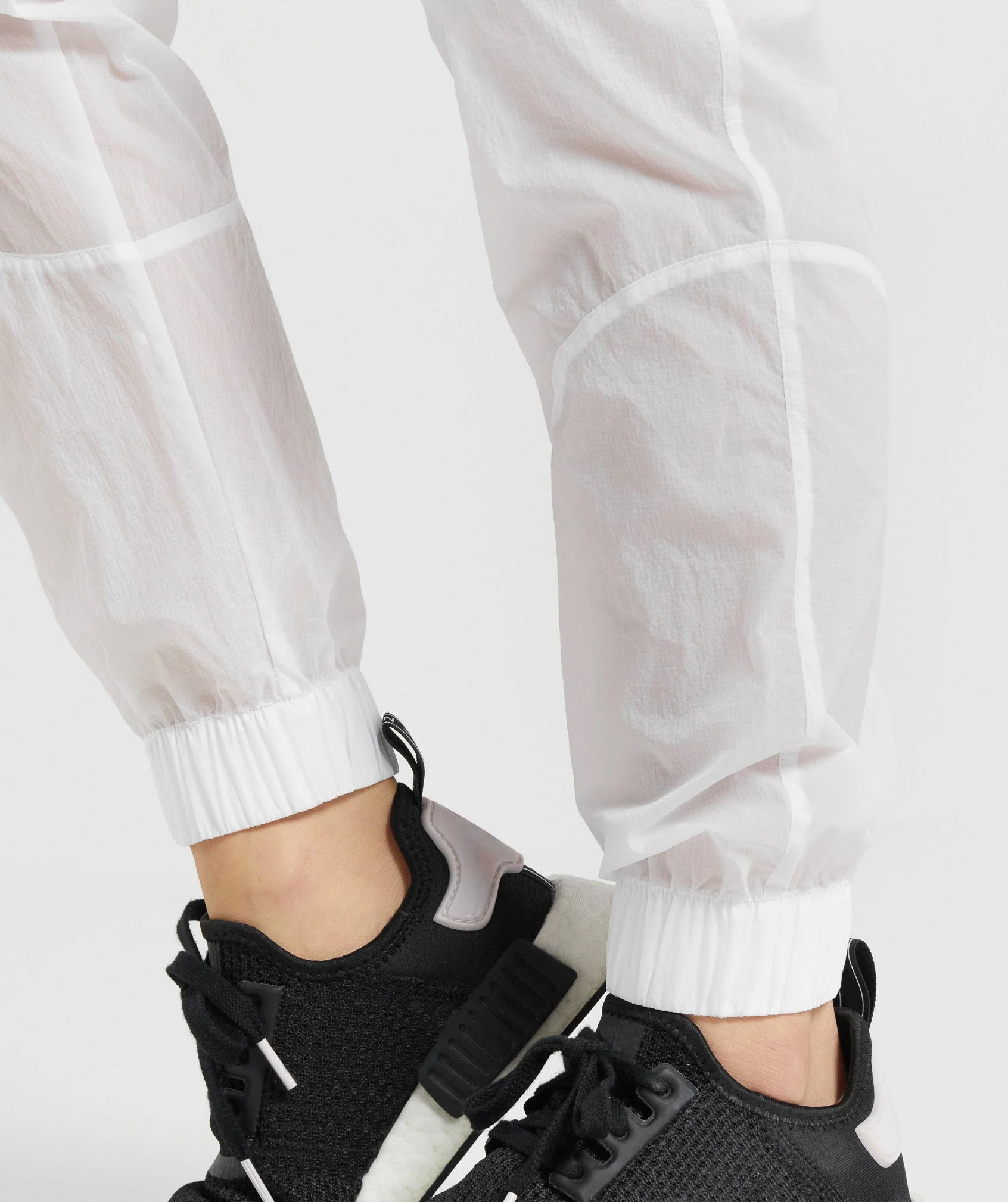 Gymshark Pulse Woven Joggers - White - Image 6