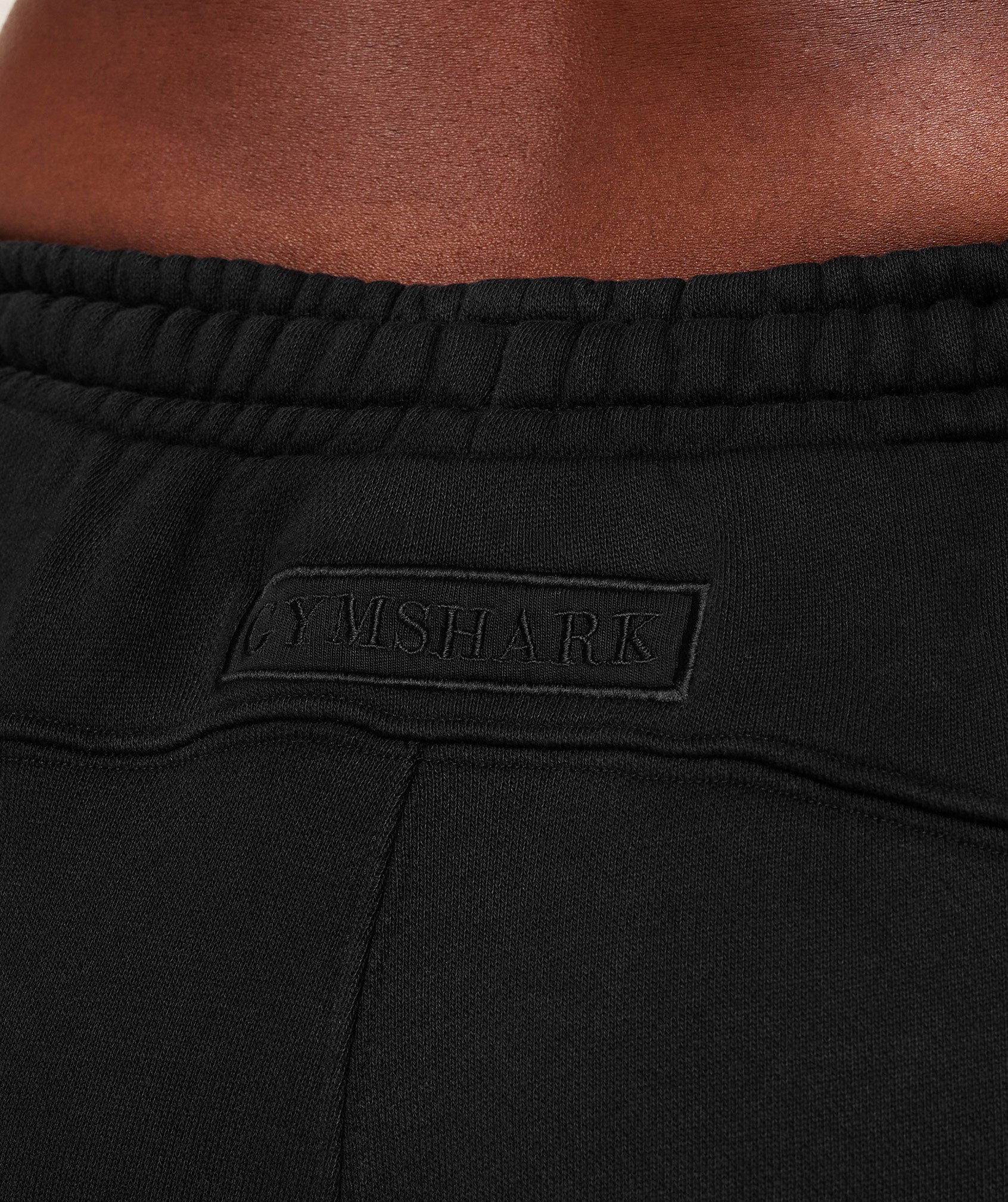 Gymshark Pump Cover Structured Fleece Pant - Black/Wash - Image 7