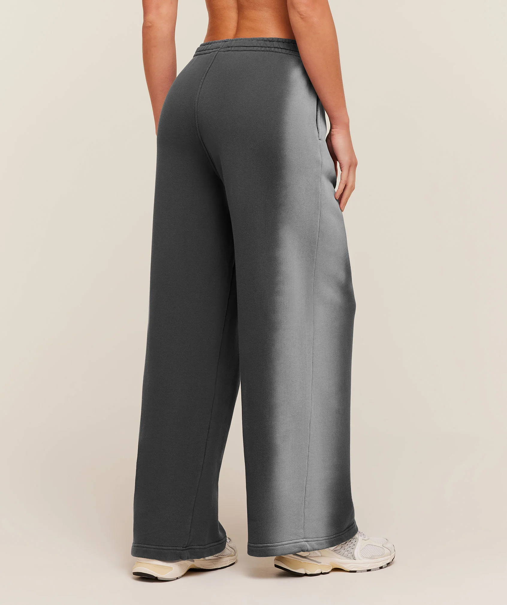 Gymshark Pump Washed Straight Leg Joggers - Onyx Grey/Stratus Grey - Image 2