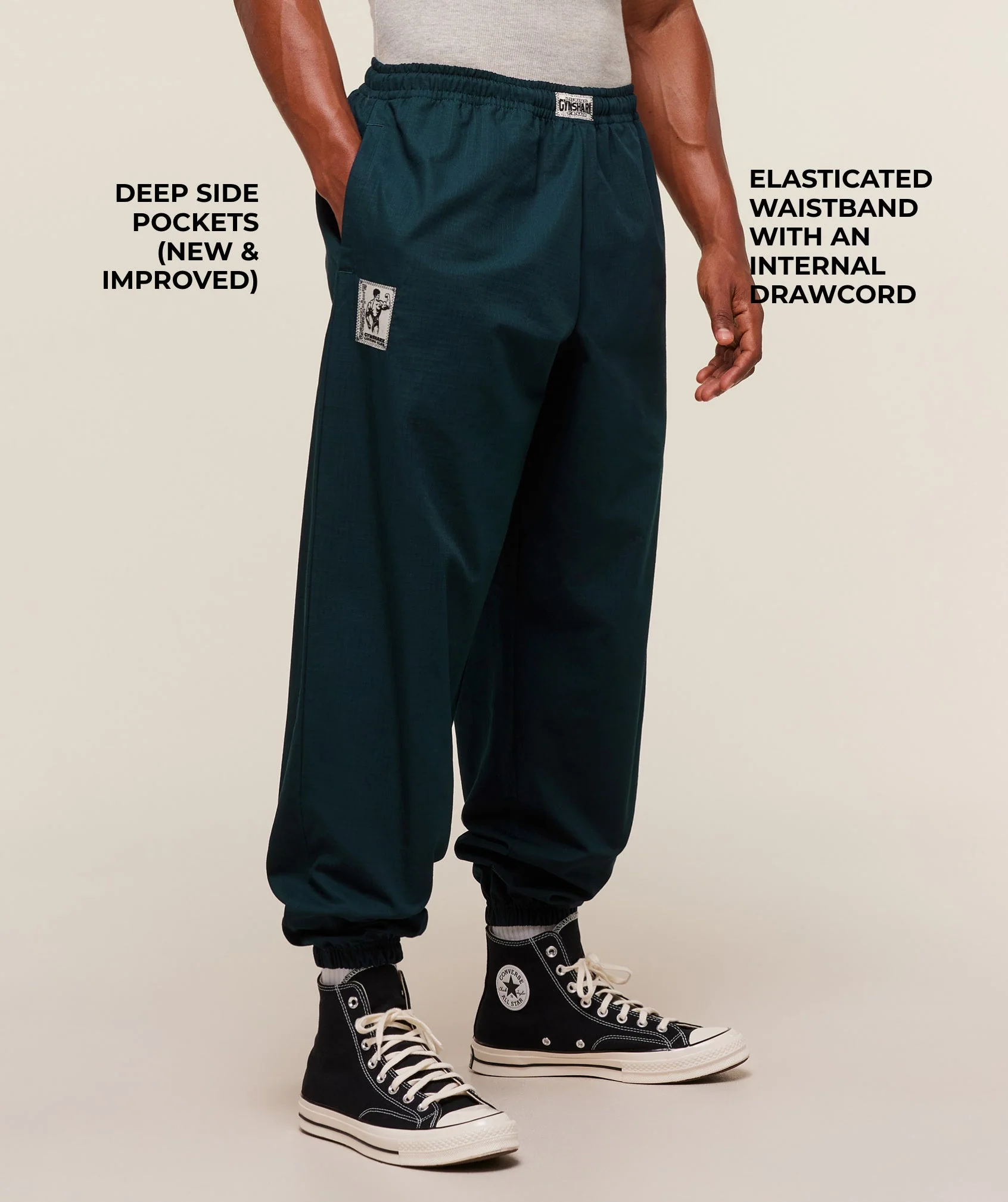 Gymshark Pumper Pants - Deep Petrol Blue - Image 3