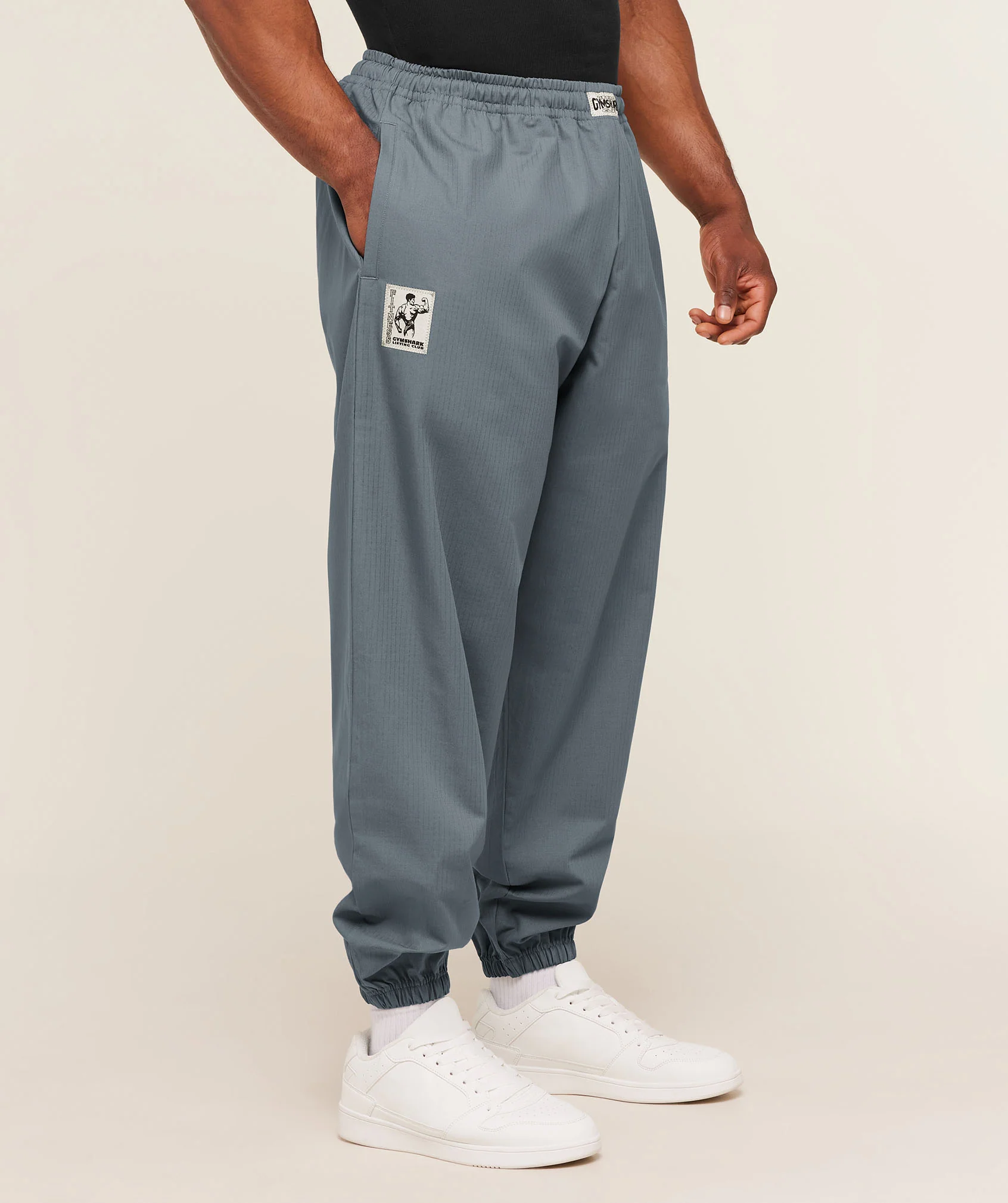 Gymshark Pumper Pants - Iron Blue - Image 3