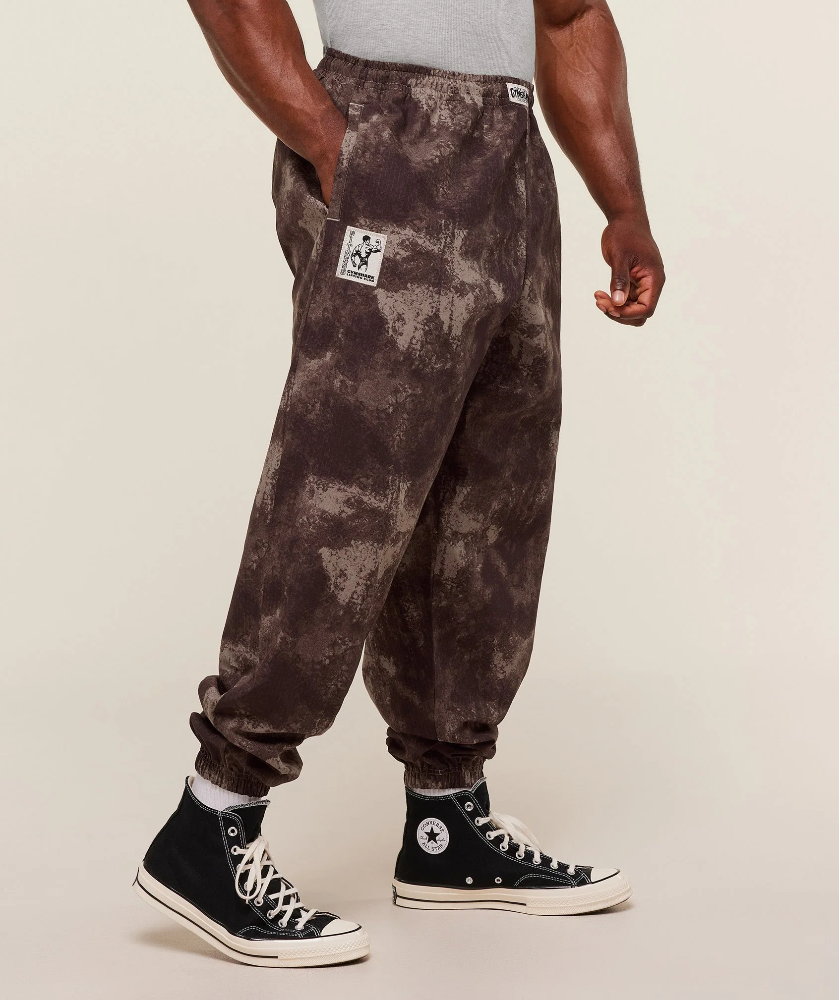 Gymshark Pumper Pants - Soul Taupe - Image 4