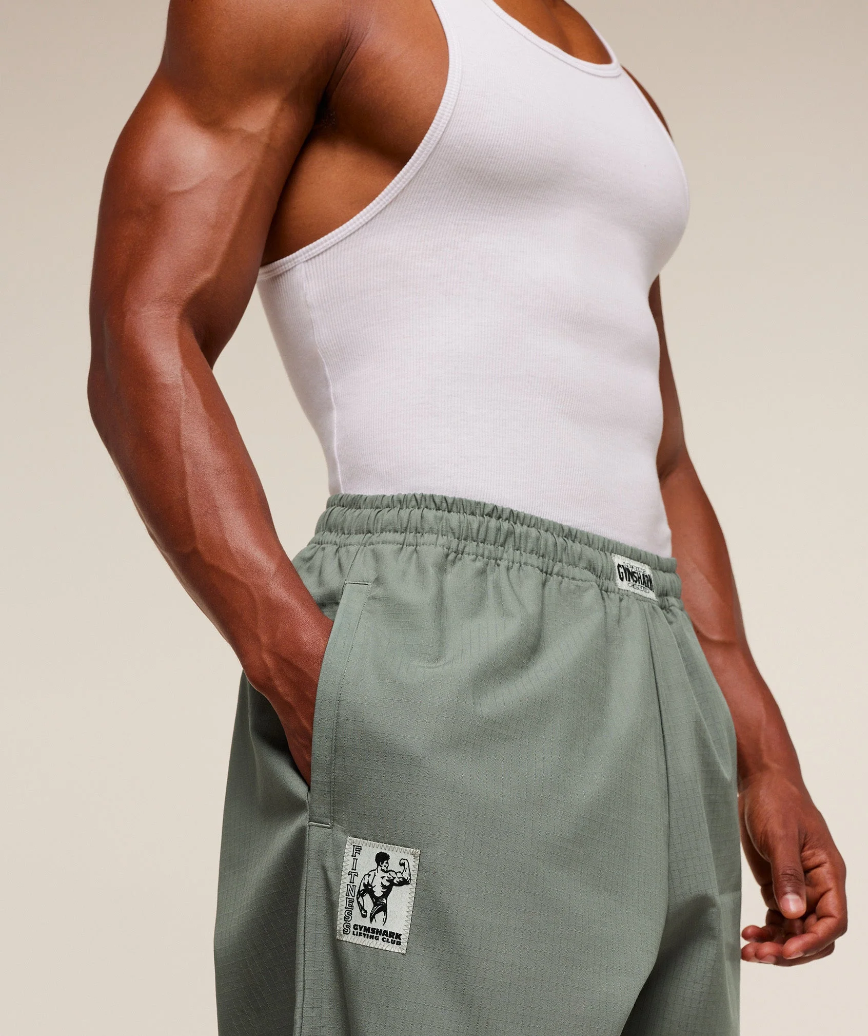 Gymshark Pumper Pants - Unit Green - Image 4