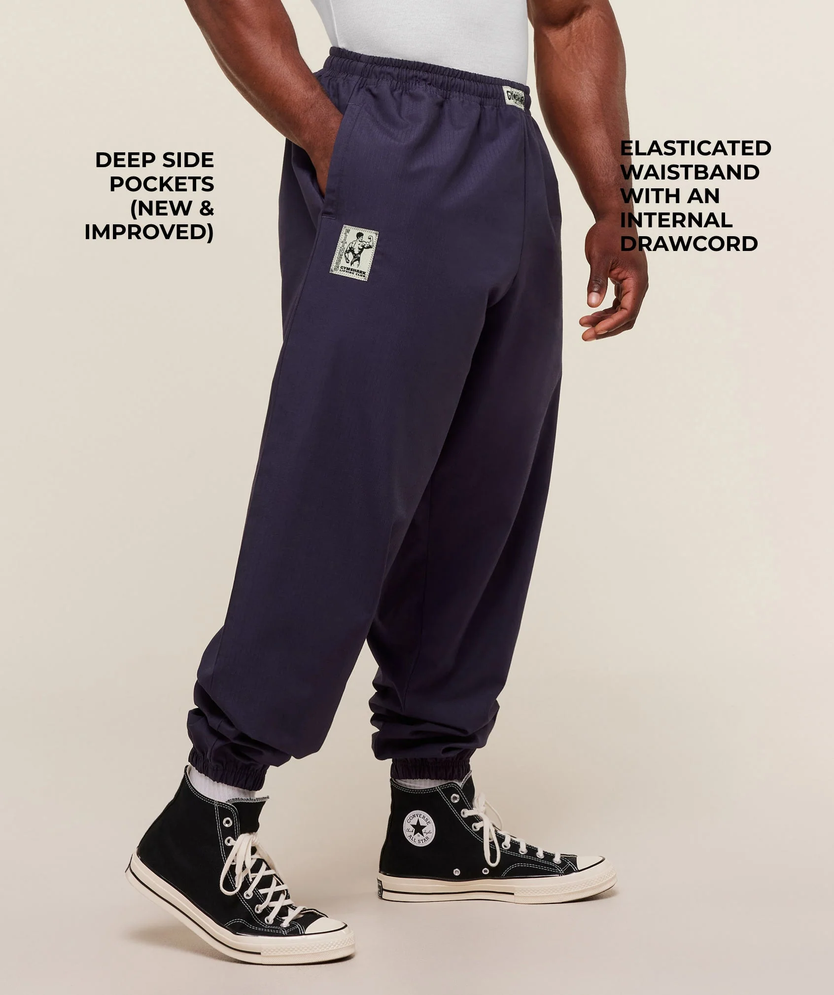 Gymshark Pumper Pants - Midnight Purple - Image 3