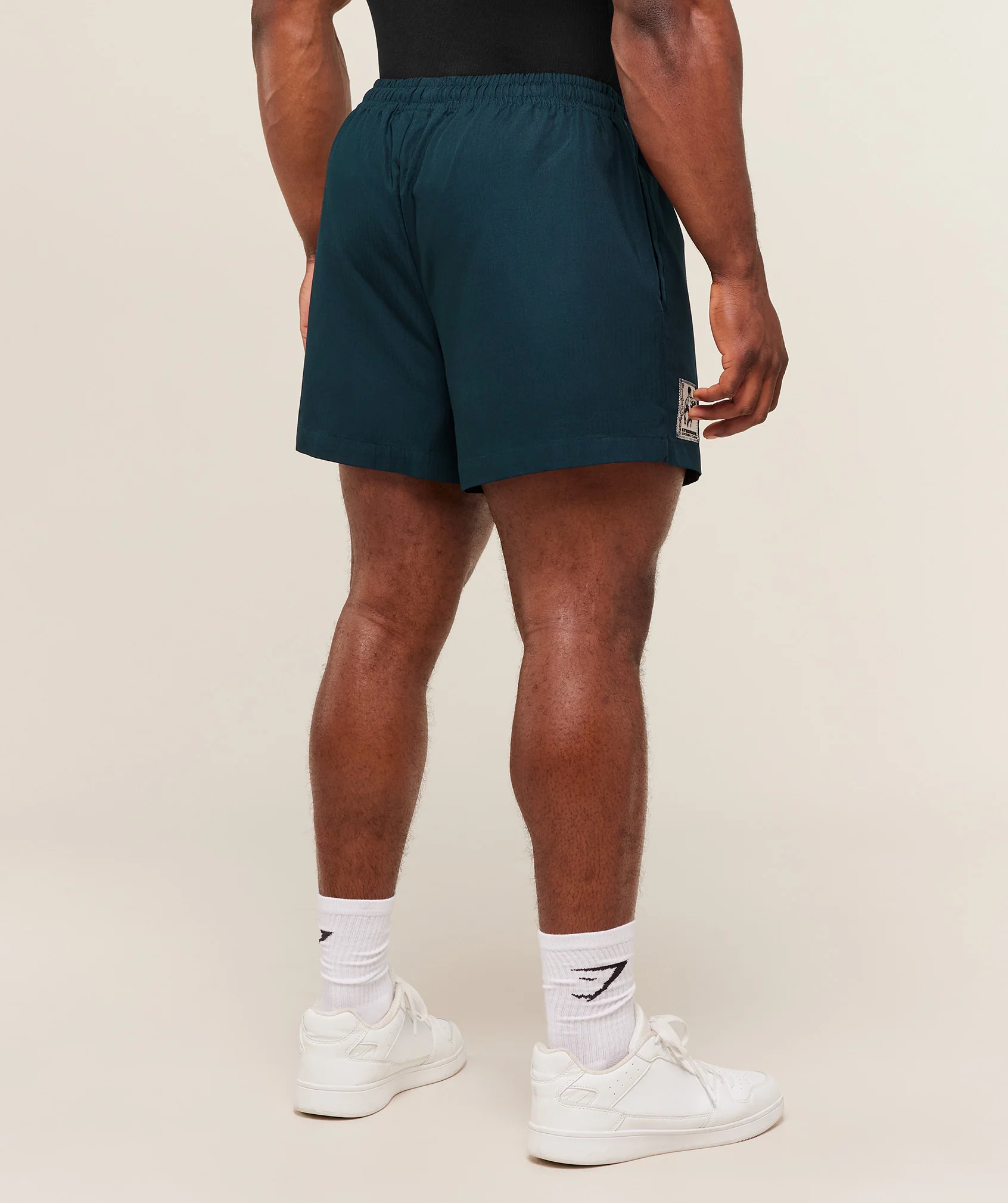 Gymshark Pumper Shorts 5" - Deep Petrol Blue - Image 2