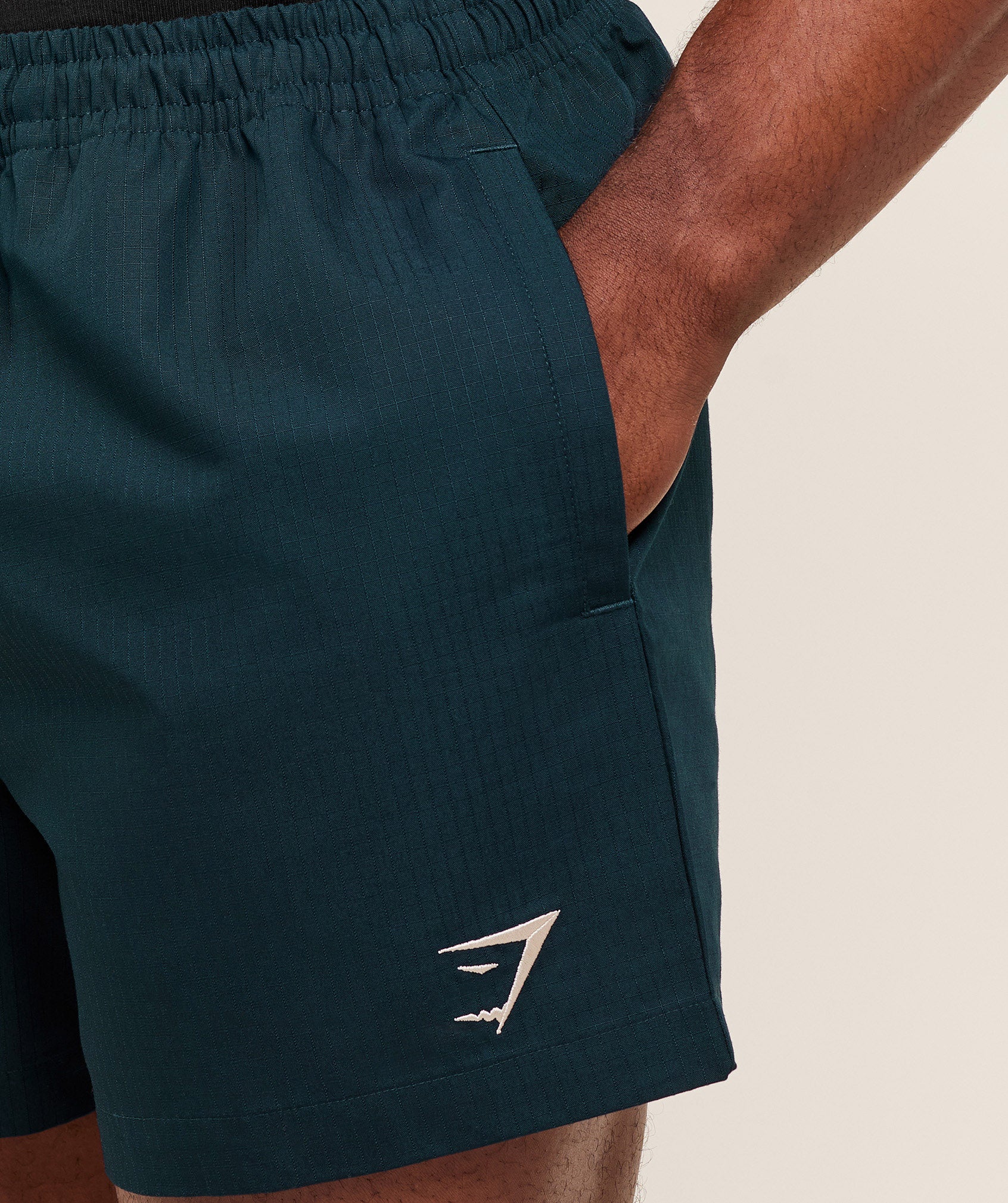 Gymshark Pumper Shorts 5" - Deep Petrol Blue - Image 4