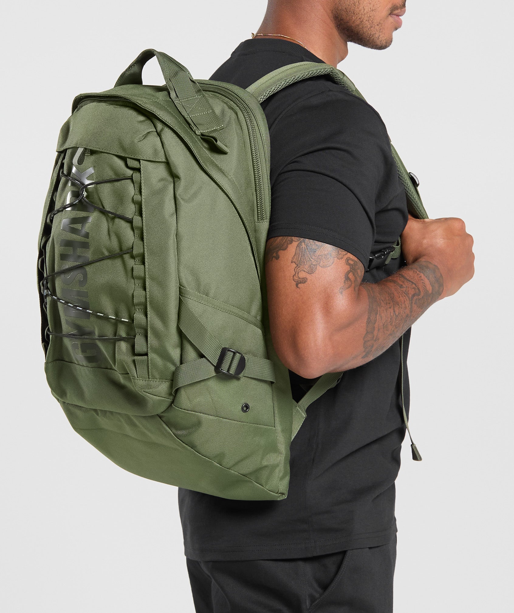 Gymshark Pursuit Backpack - Green - Image 2