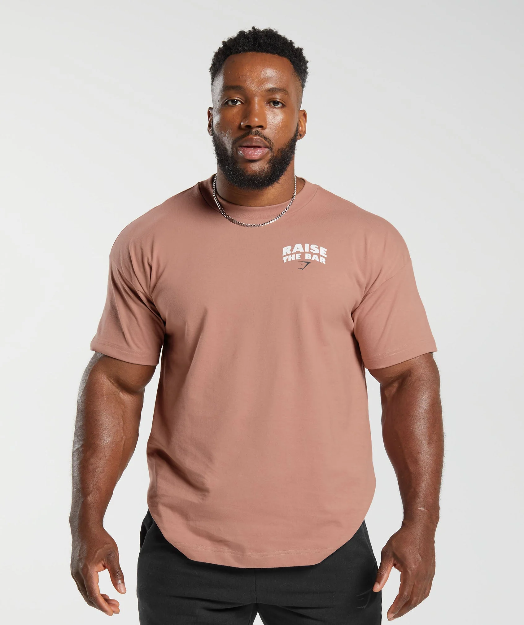 Gymshark Raise the Bar T-Shirt - Faded Pink - Image 2