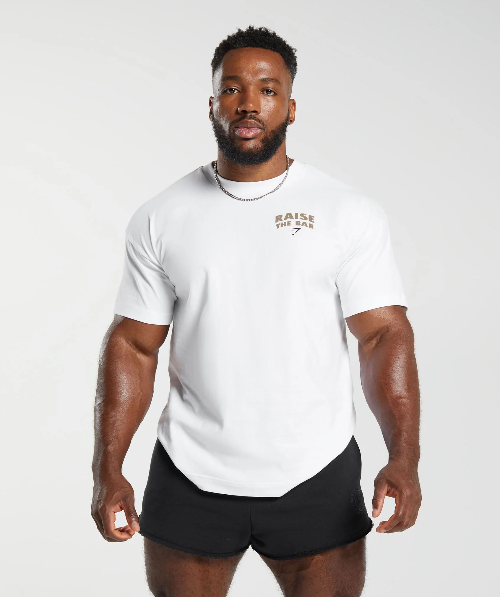 Gymshark Raise the Bar T-Shirt - White - Image 2