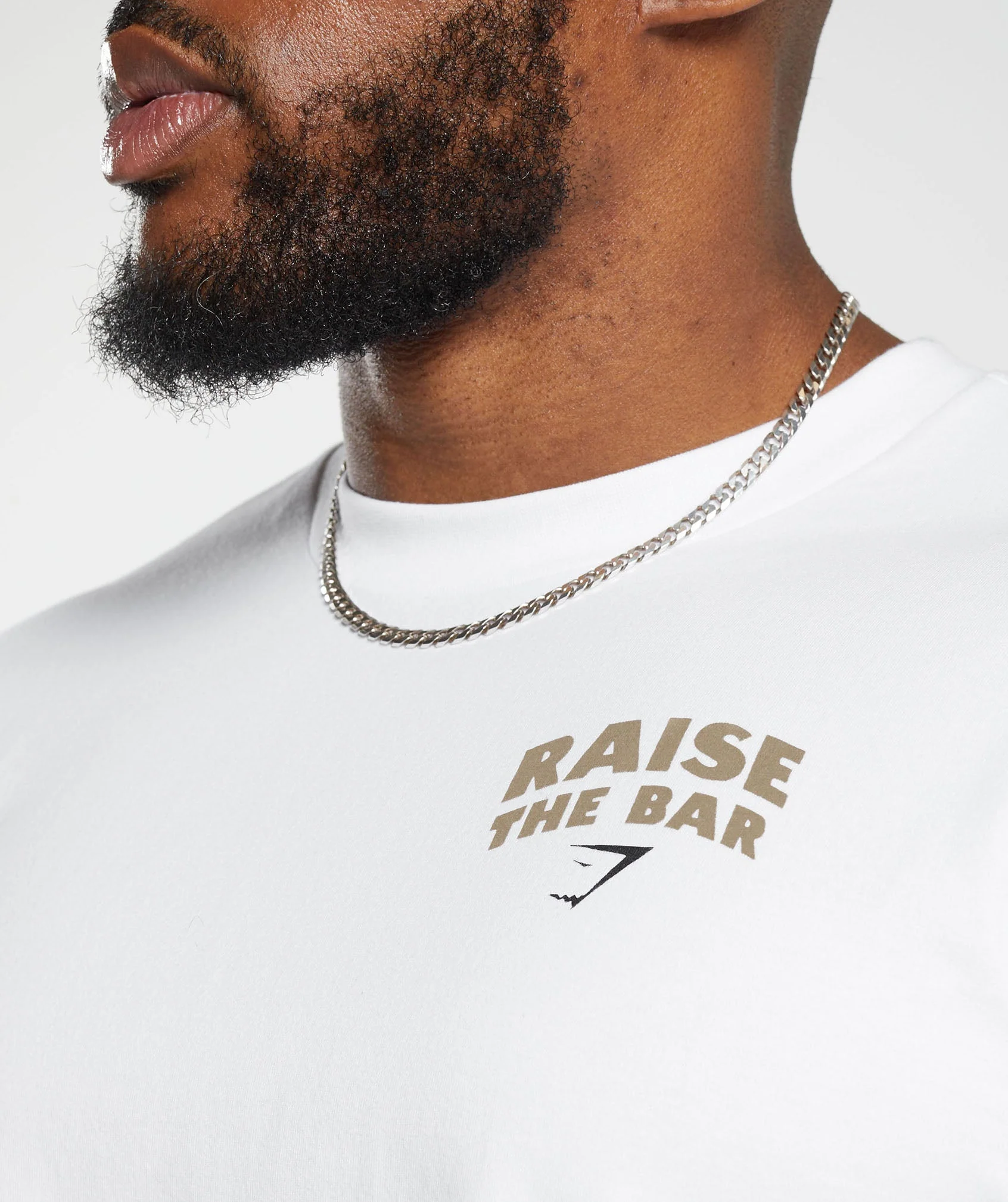 Gymshark Raise the Bar T-Shirt - White - Image 6