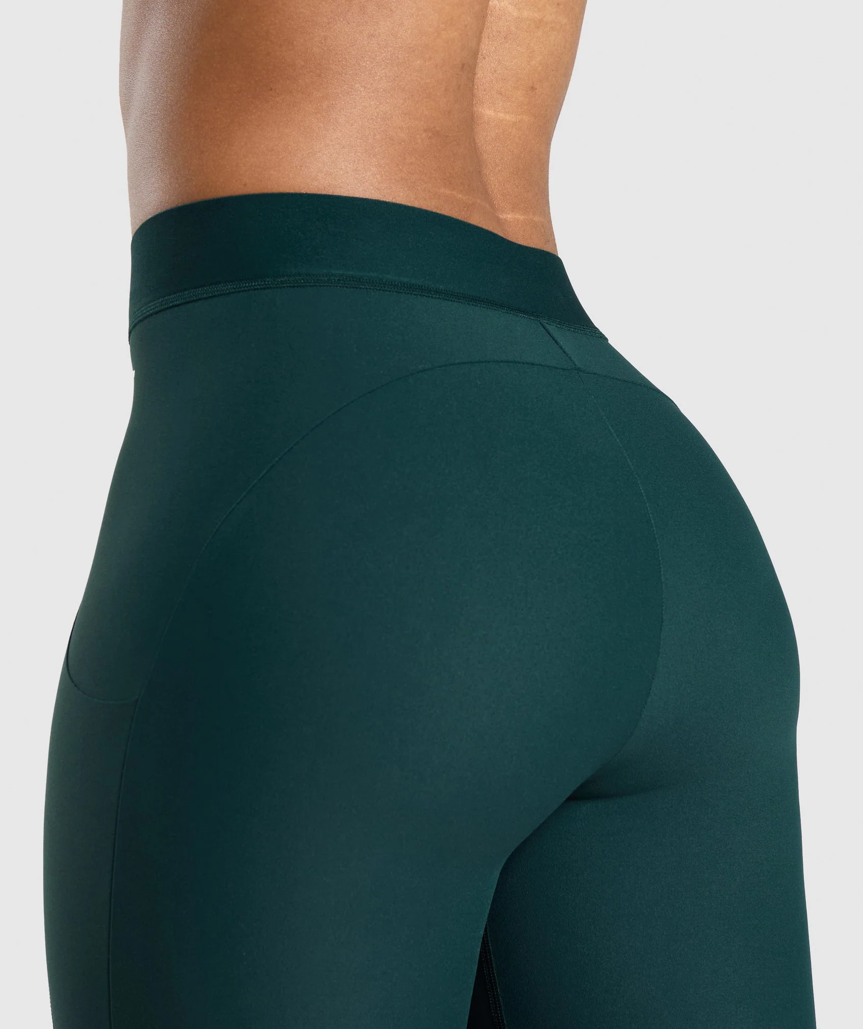 Gymshark Raw Cut Leggings - Strong Teal - Image 6