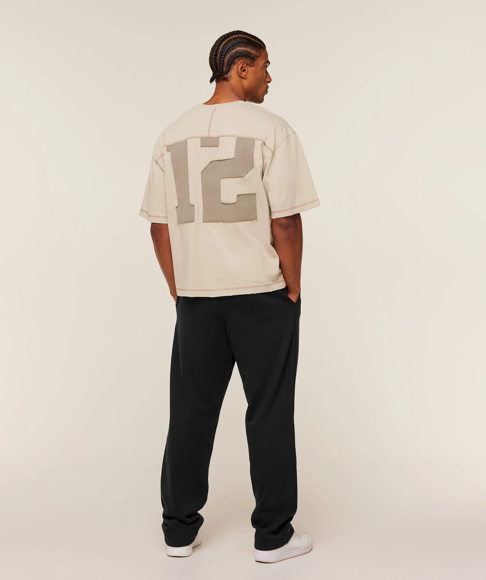Gymshark Re-Rack T-Shirt - Pebble Grey - Image 4