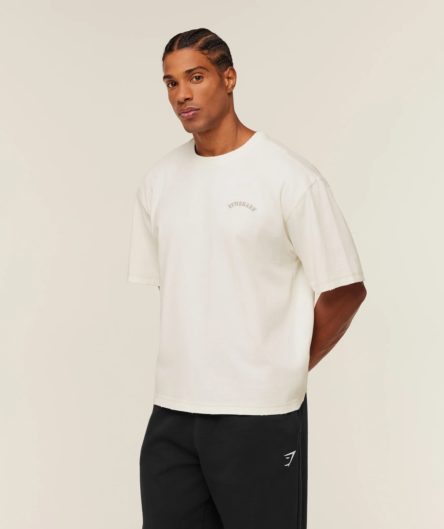 Gymshark Re-Rack T-Shirt - GS Soft White - Image 3