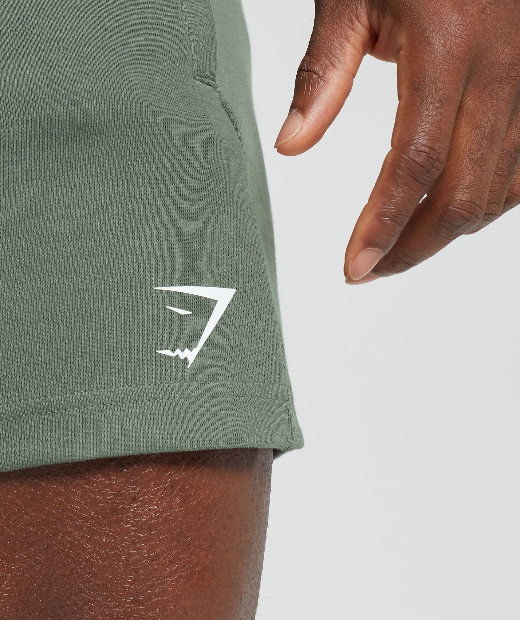 Gymshark React 5" Shorts - Dusk Green - Image 5