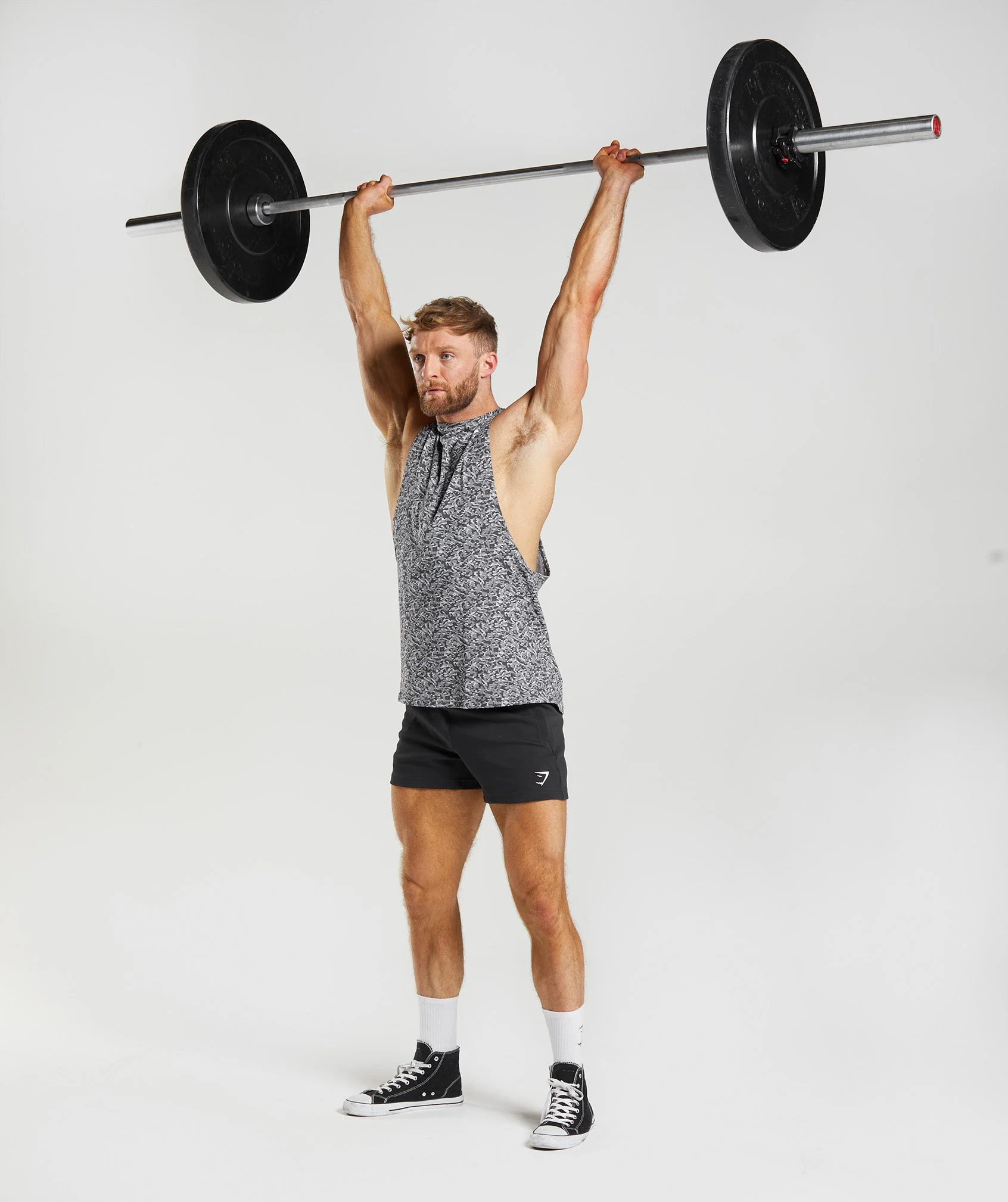 Gymshark React Drop Arm Tank - Onyx Grey - Image 4