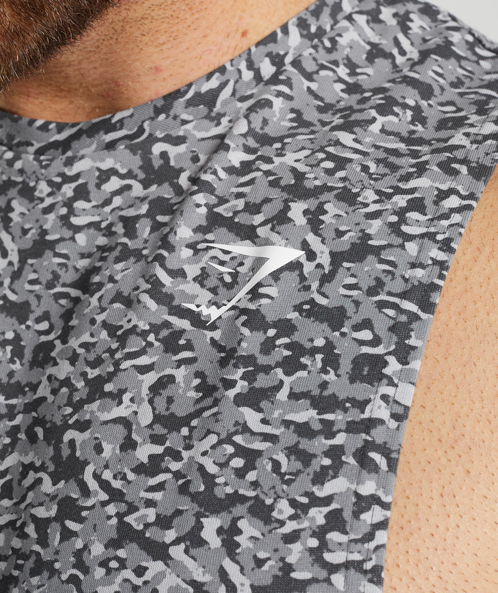 Gymshark React Drop Arm Tank - Onyx Grey - Image 5