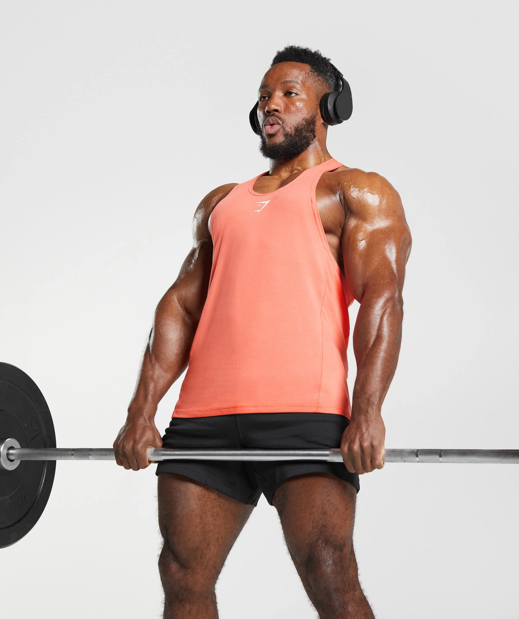 Gymshark React Stringer - Aerospace Orange - Image 4