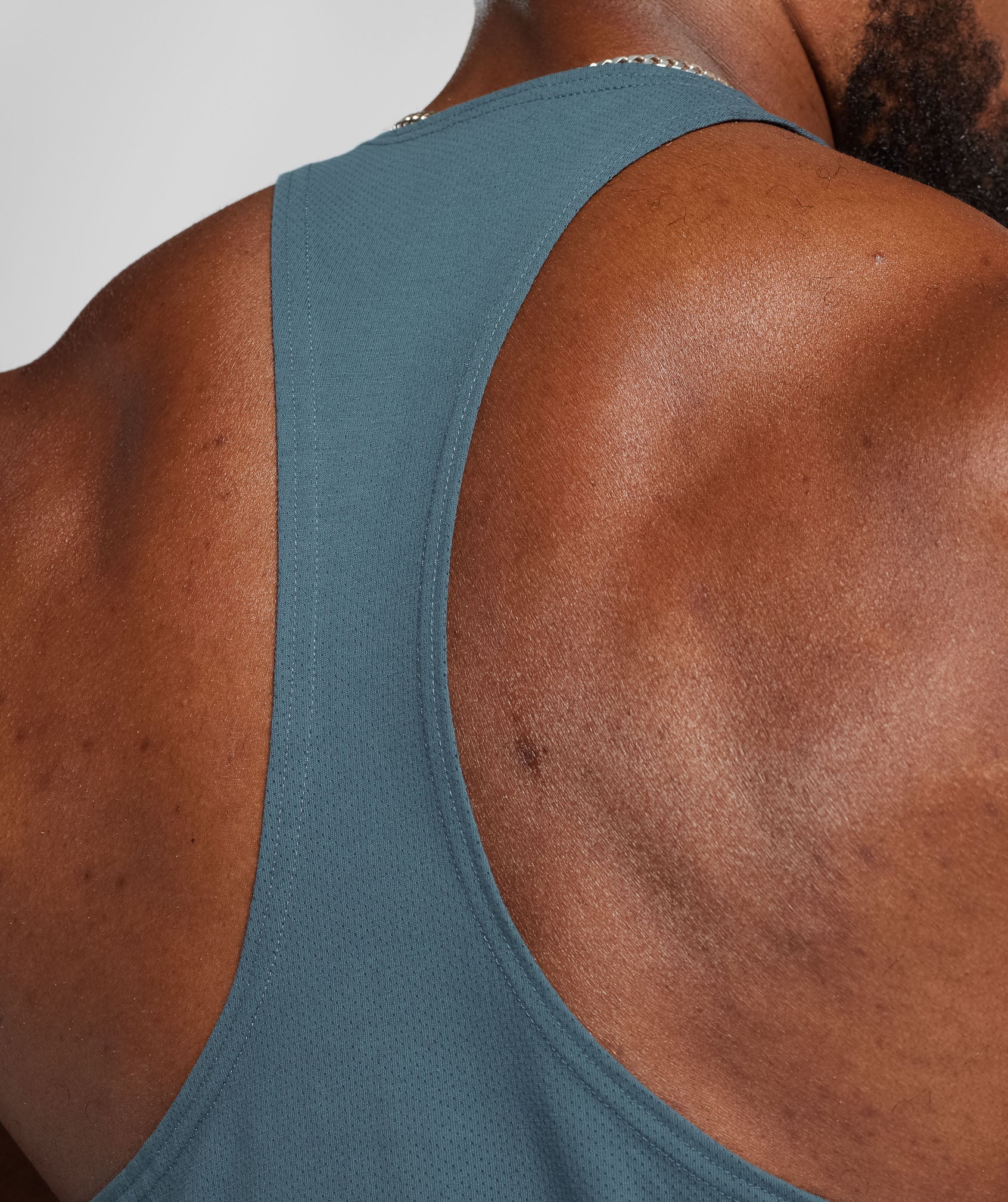 Gymshark React Stringer - Denim Teal - Image 5