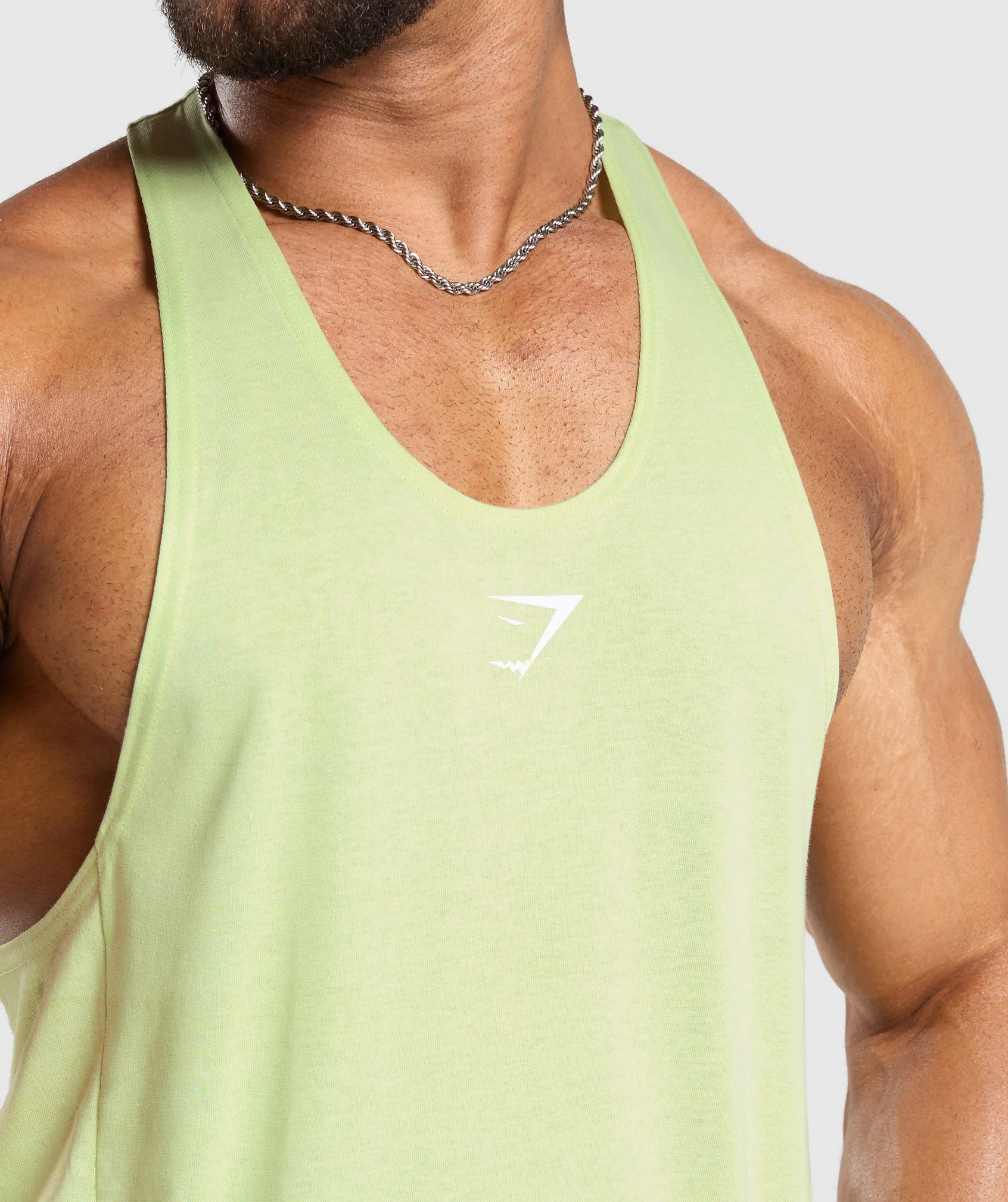 Gymshark React Stringer - Pastel Sage Green - Image 6