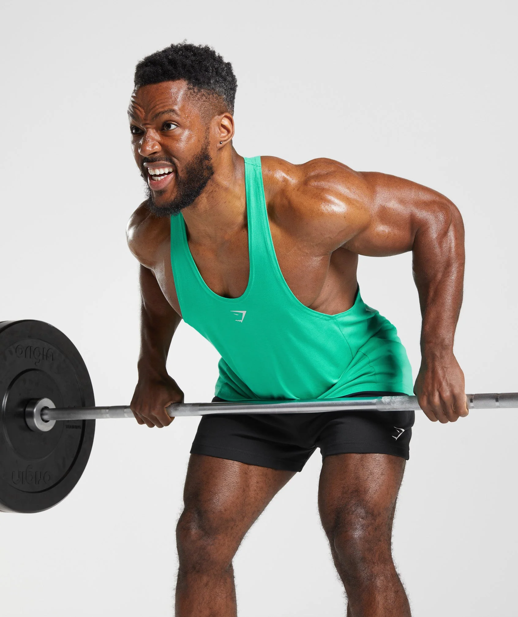 Gymshark React Stringer - Tropic Green - Image 4