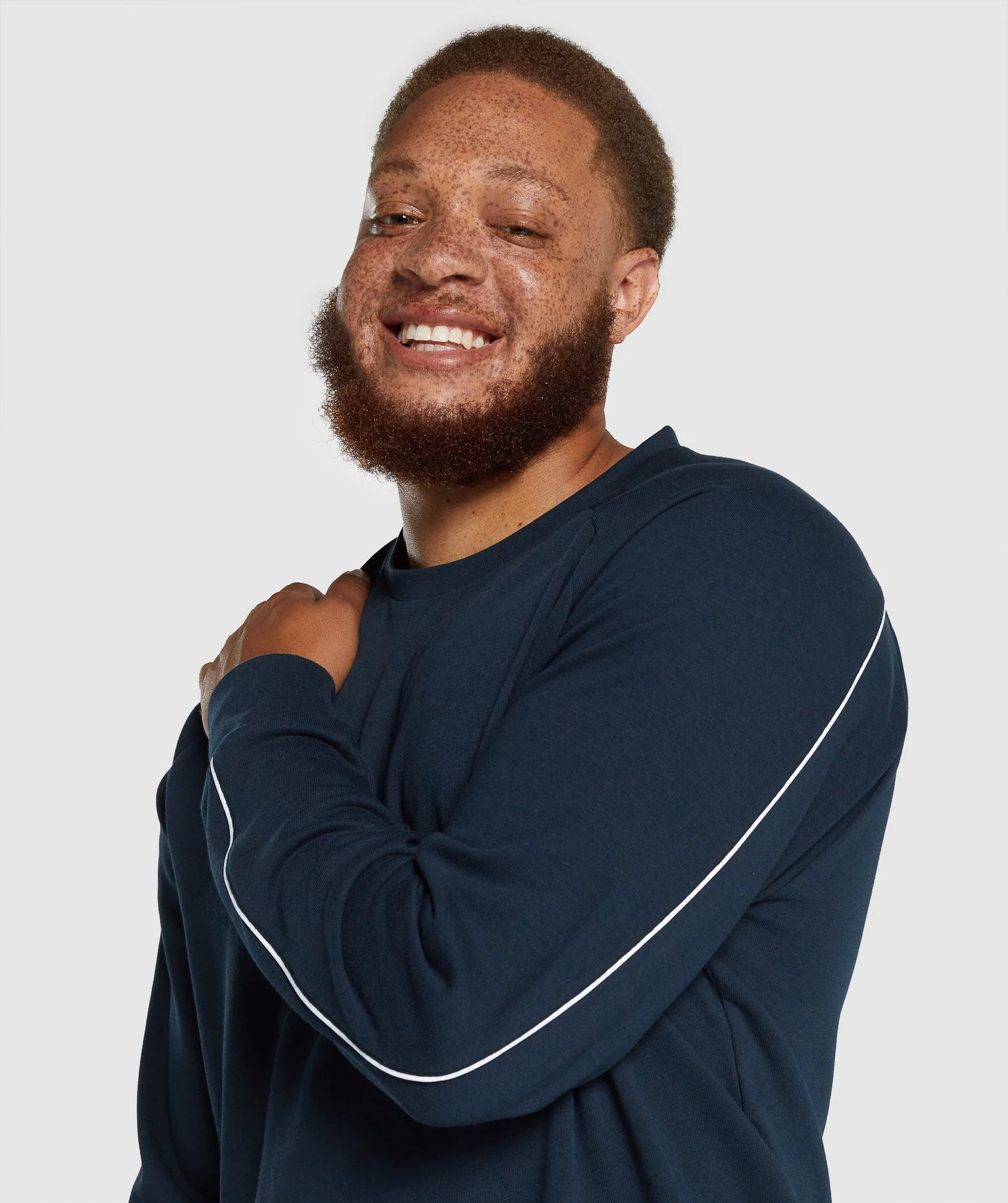 Gymshark Recess Crew Sweatshirt - Navy - Image 5