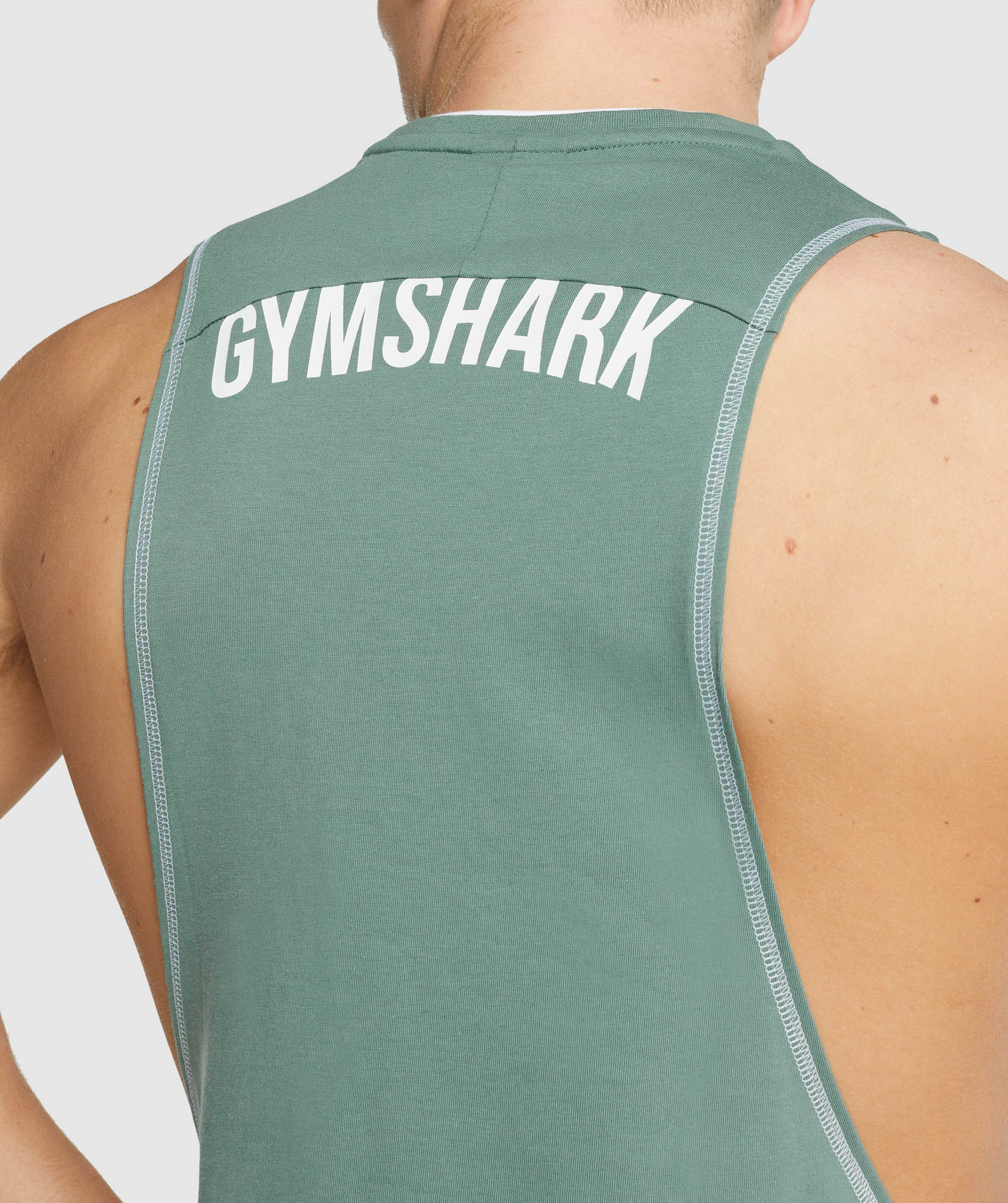 Gymshark Recess Tank - Green - Image 5