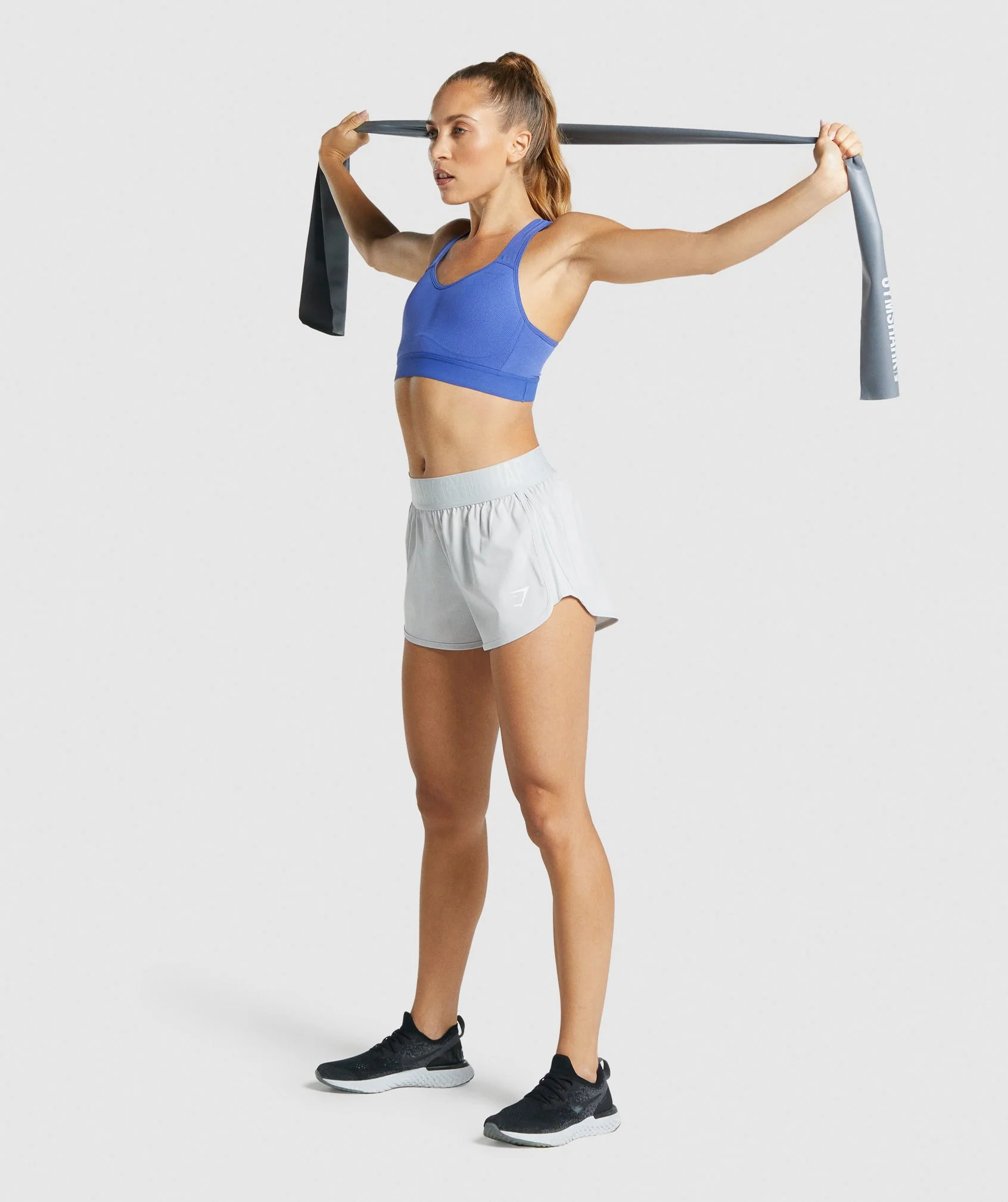 Gymshark Recovery Bands 3pk - Light Grey/Charcoal/Black - Image 3