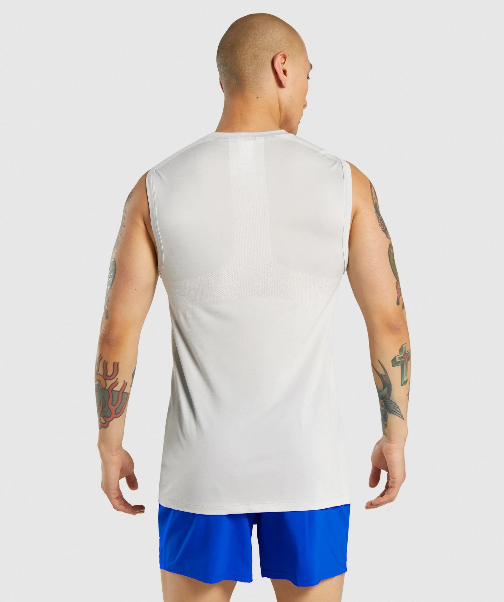 Gymshark Regulate Training Tank - Light Grey - Image 2